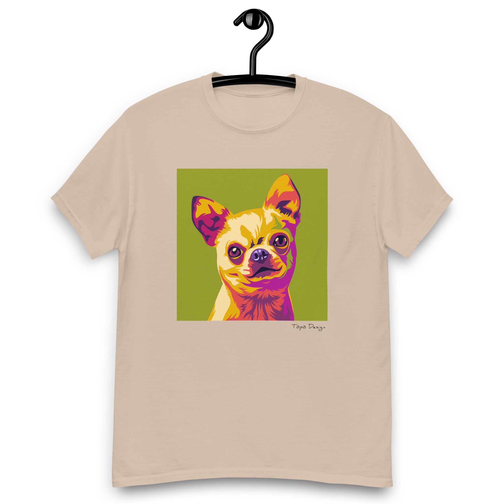 Chihuahua T-paita, Pop Art