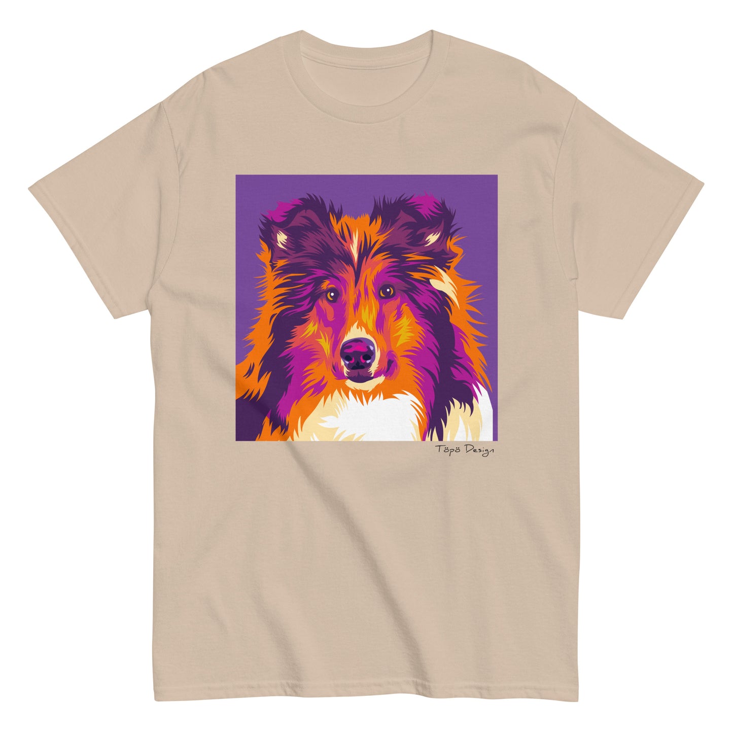 Collie T-paita, Pop Art
