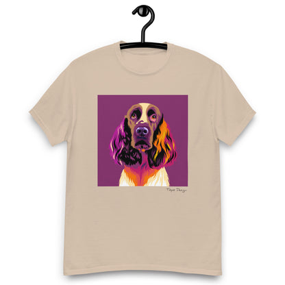 Englanninspringerspanieli T-paita, Pop Art