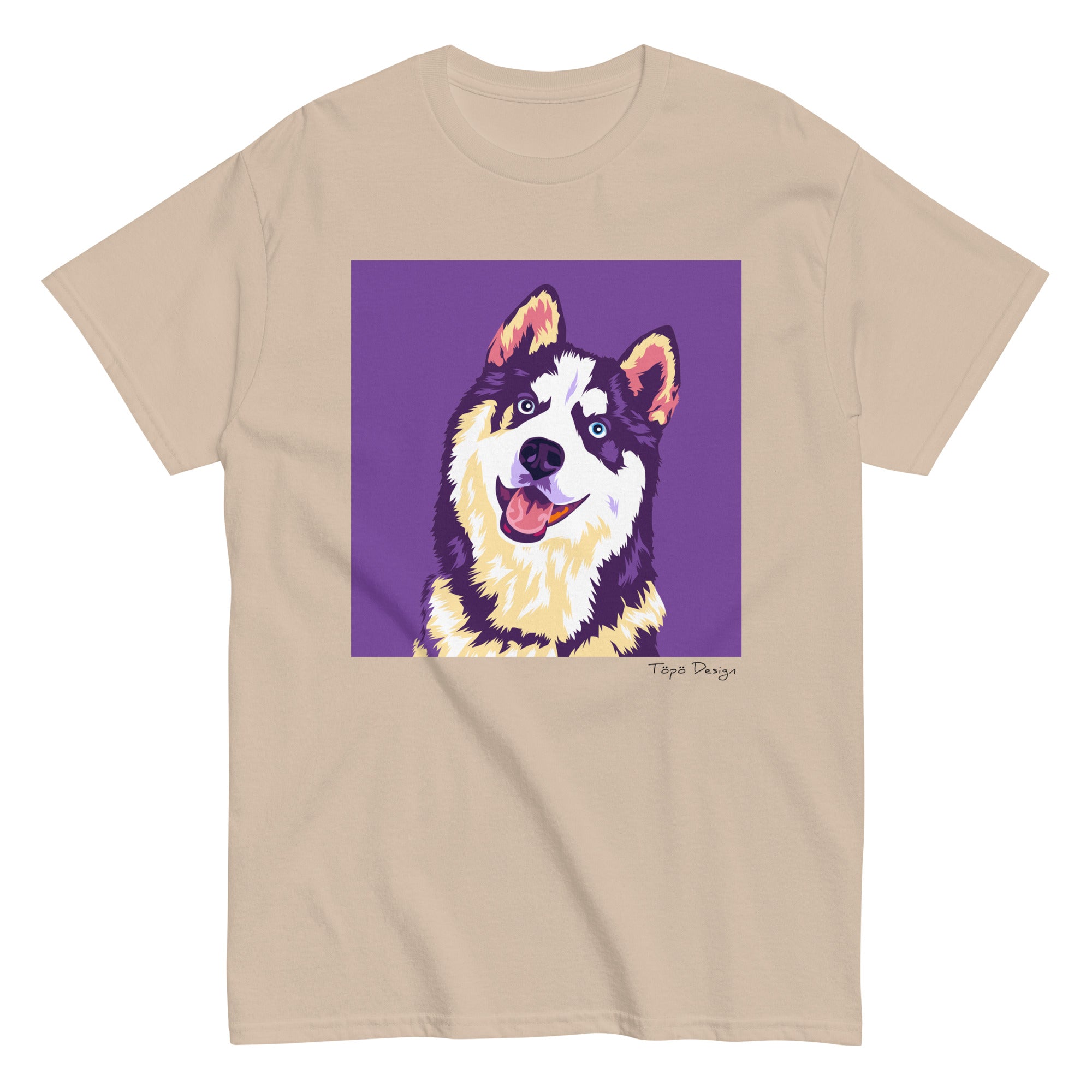Husky T-paita, Pop Art