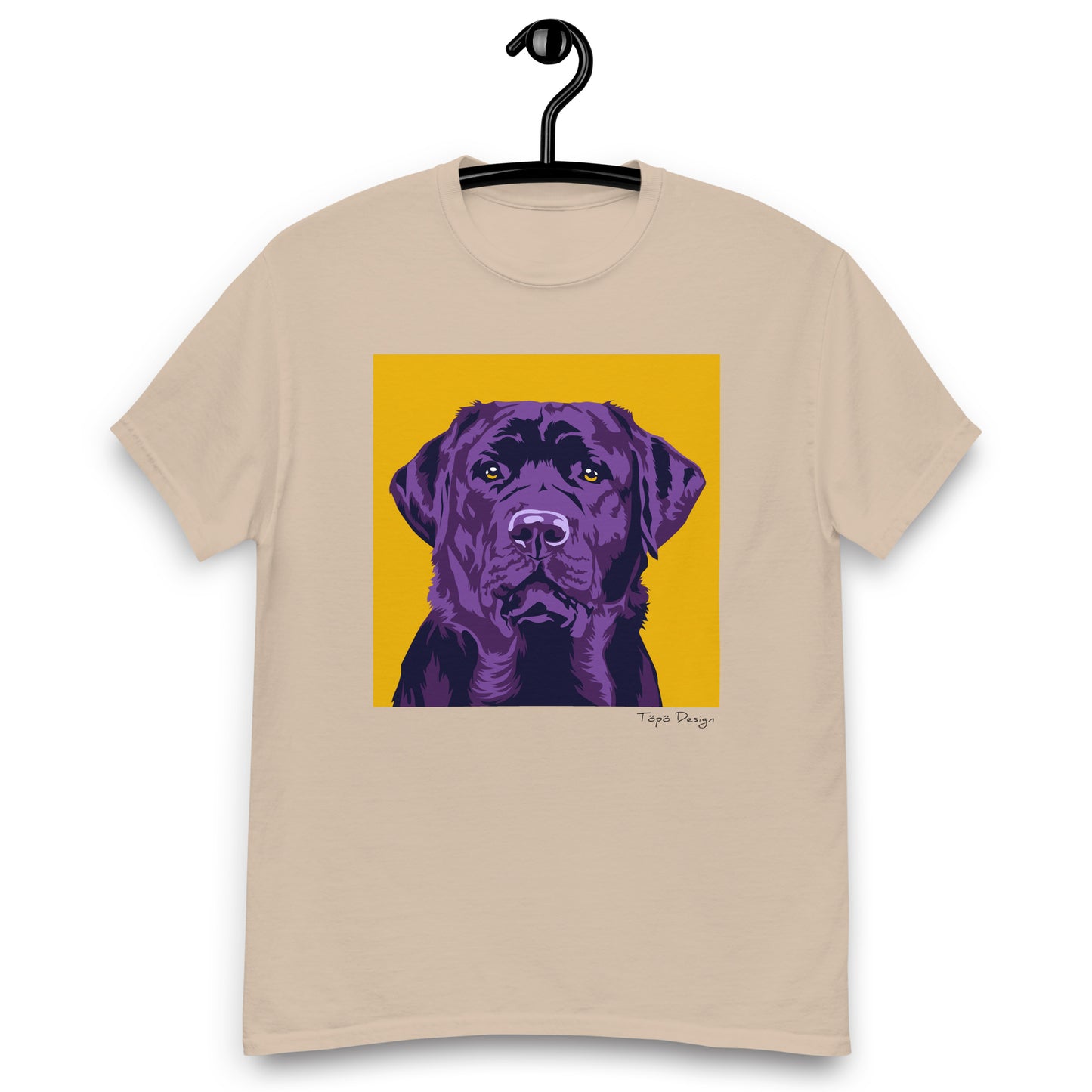 Labradorinnoutaja T-paita, Pop Art