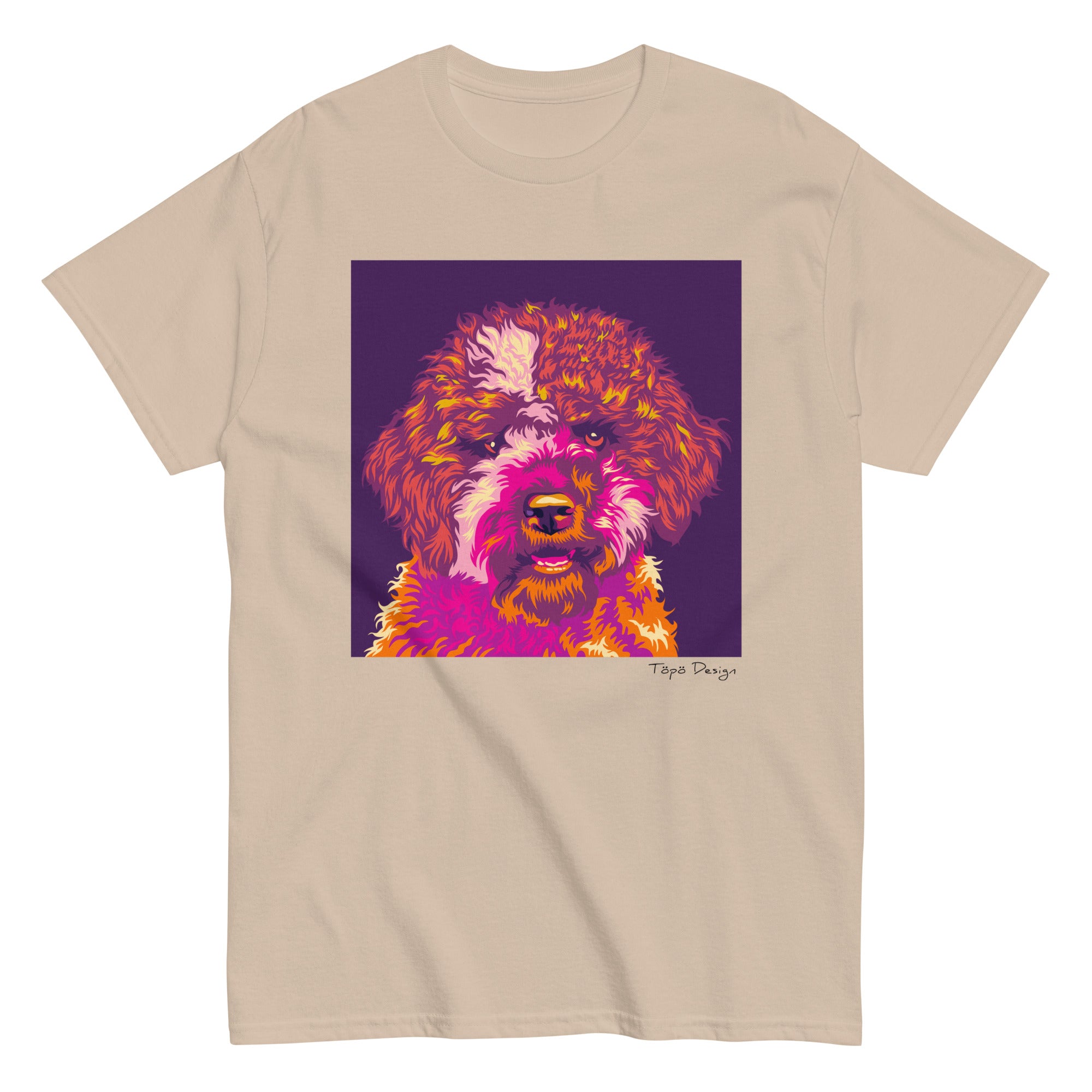 Lagotto romagnolo T-paita, Pop Art
