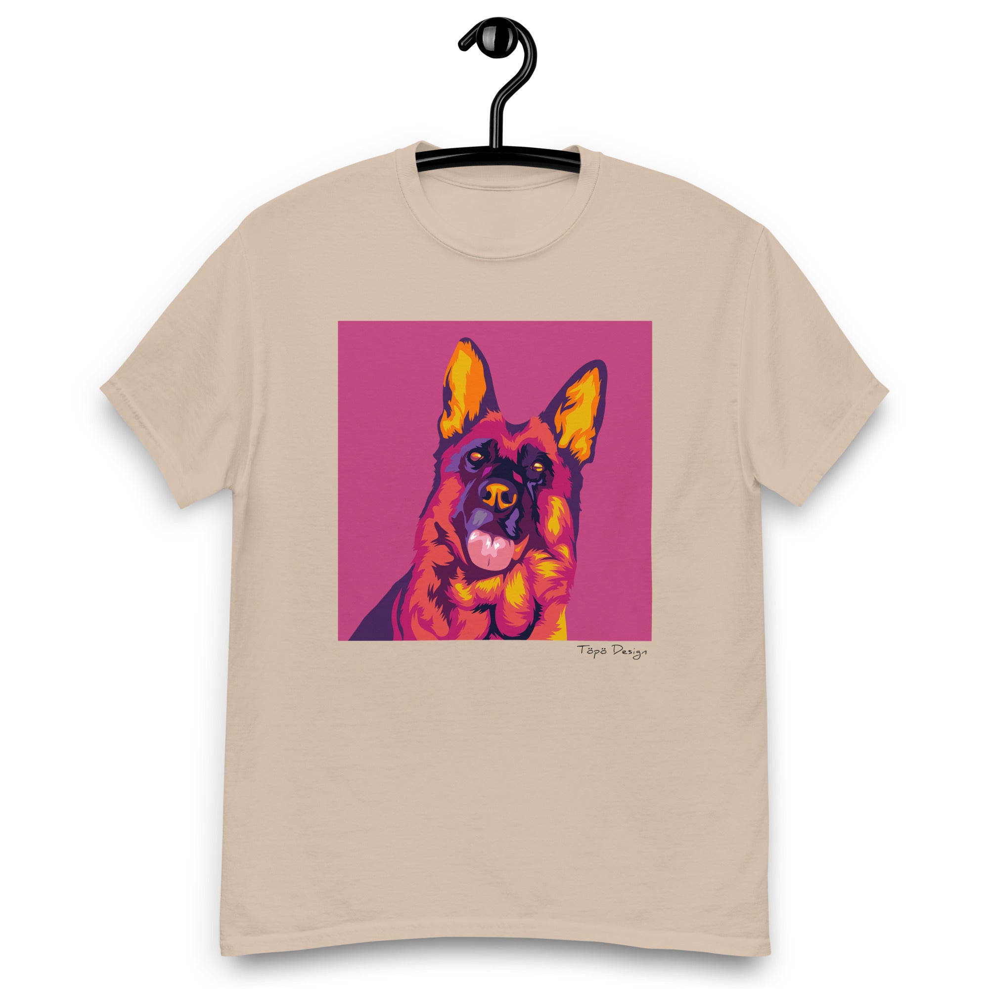 Saksanpaimenkoira T-paita, Pop Art