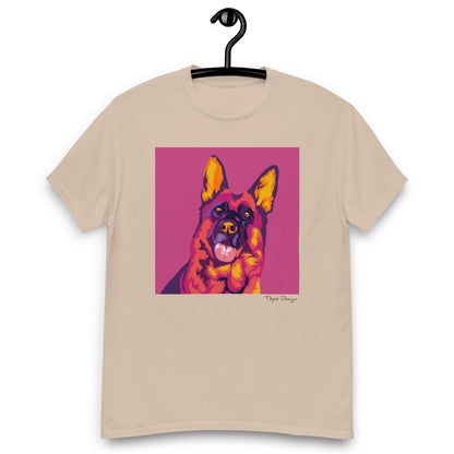 Saksanpaimenkoira T-paita, Pop Art