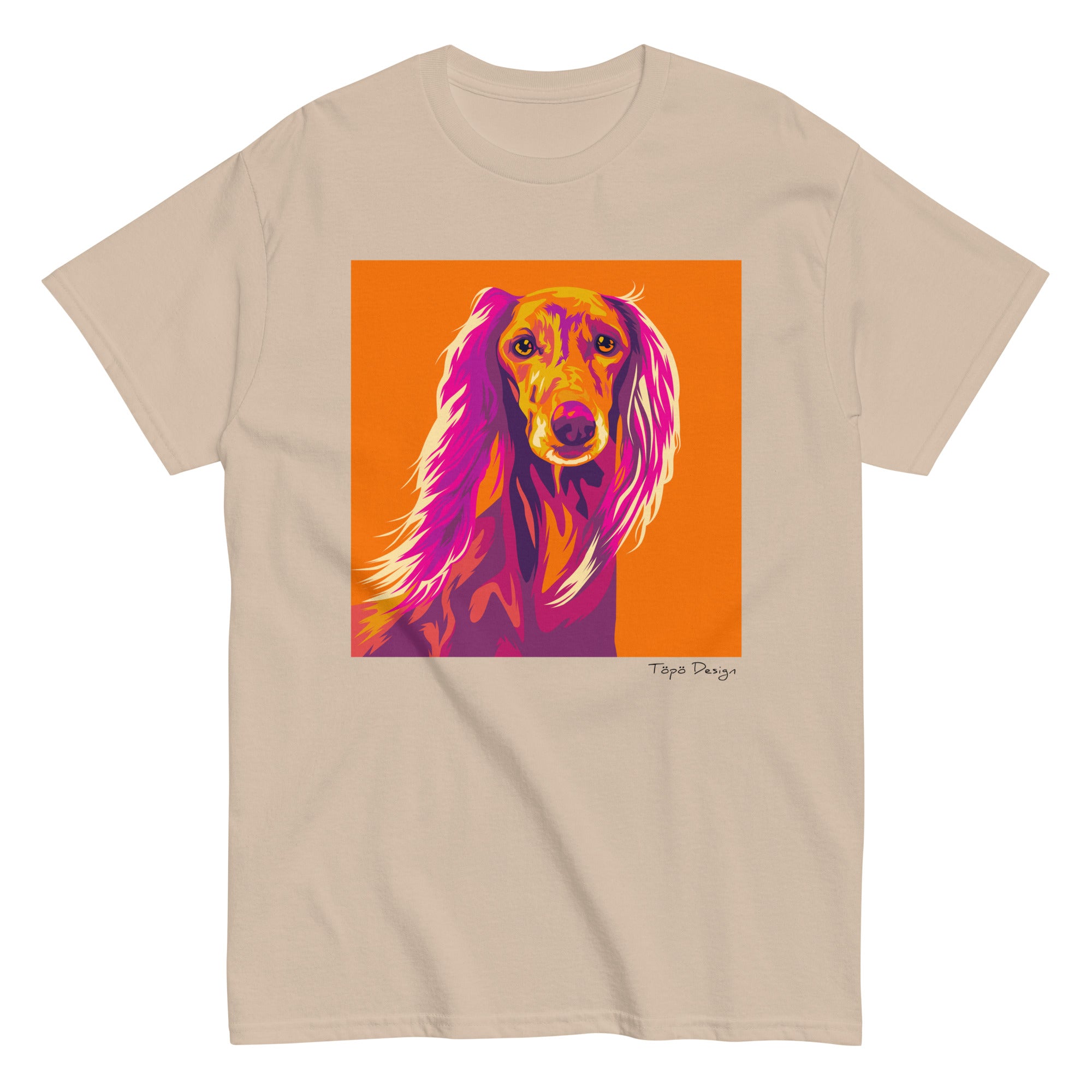 Saluki T-paita, Pop Art