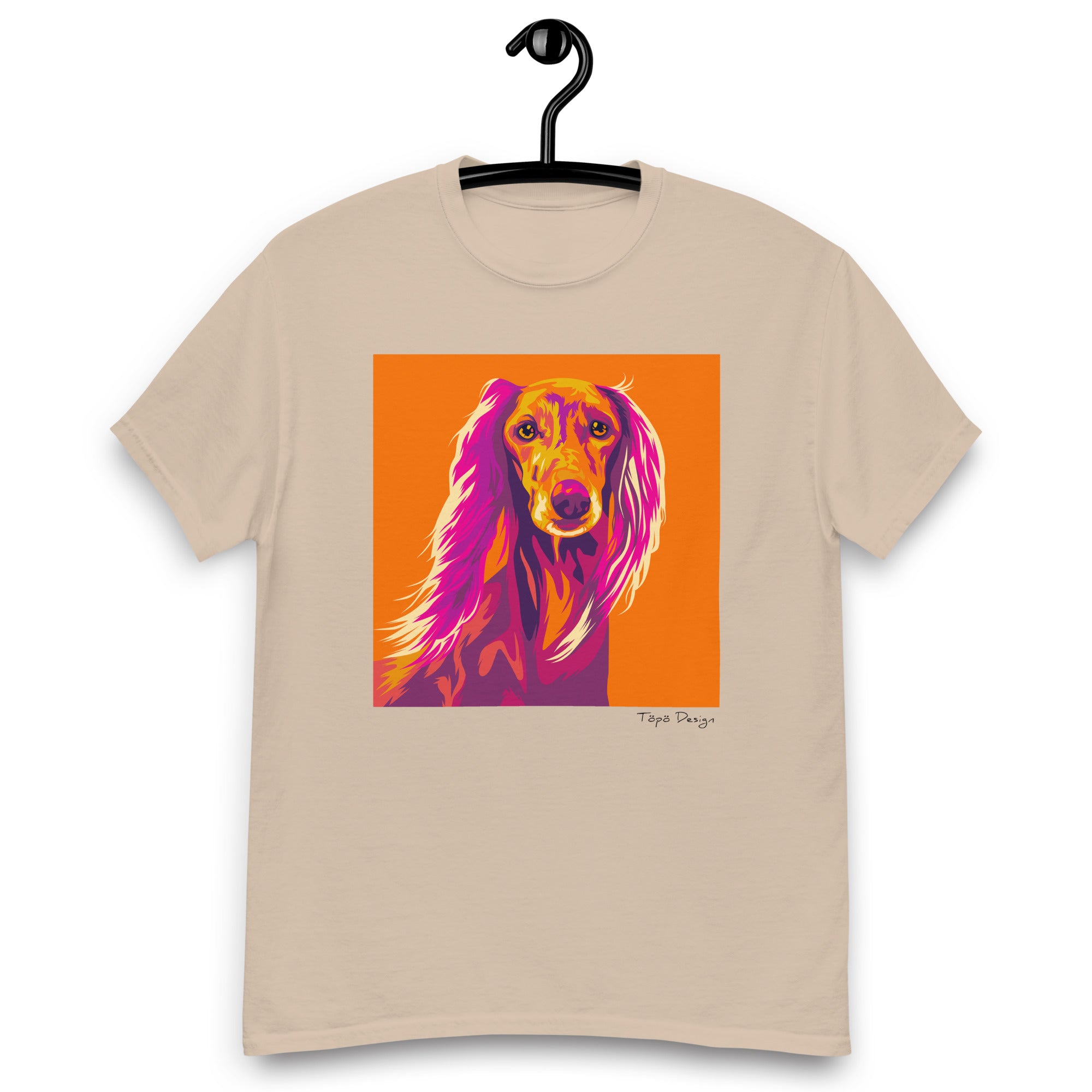 Saluki T-paita, Pop Art