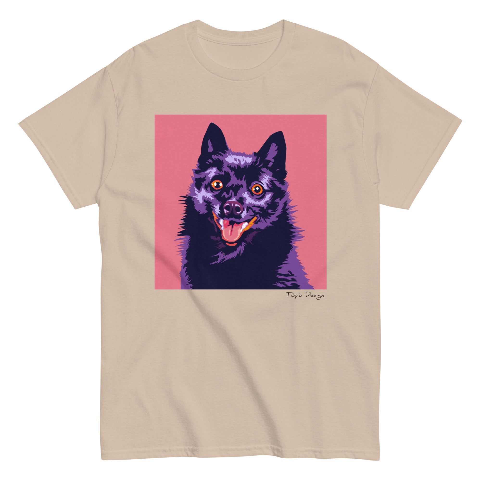 Schipperke T-paita, Pop Art
