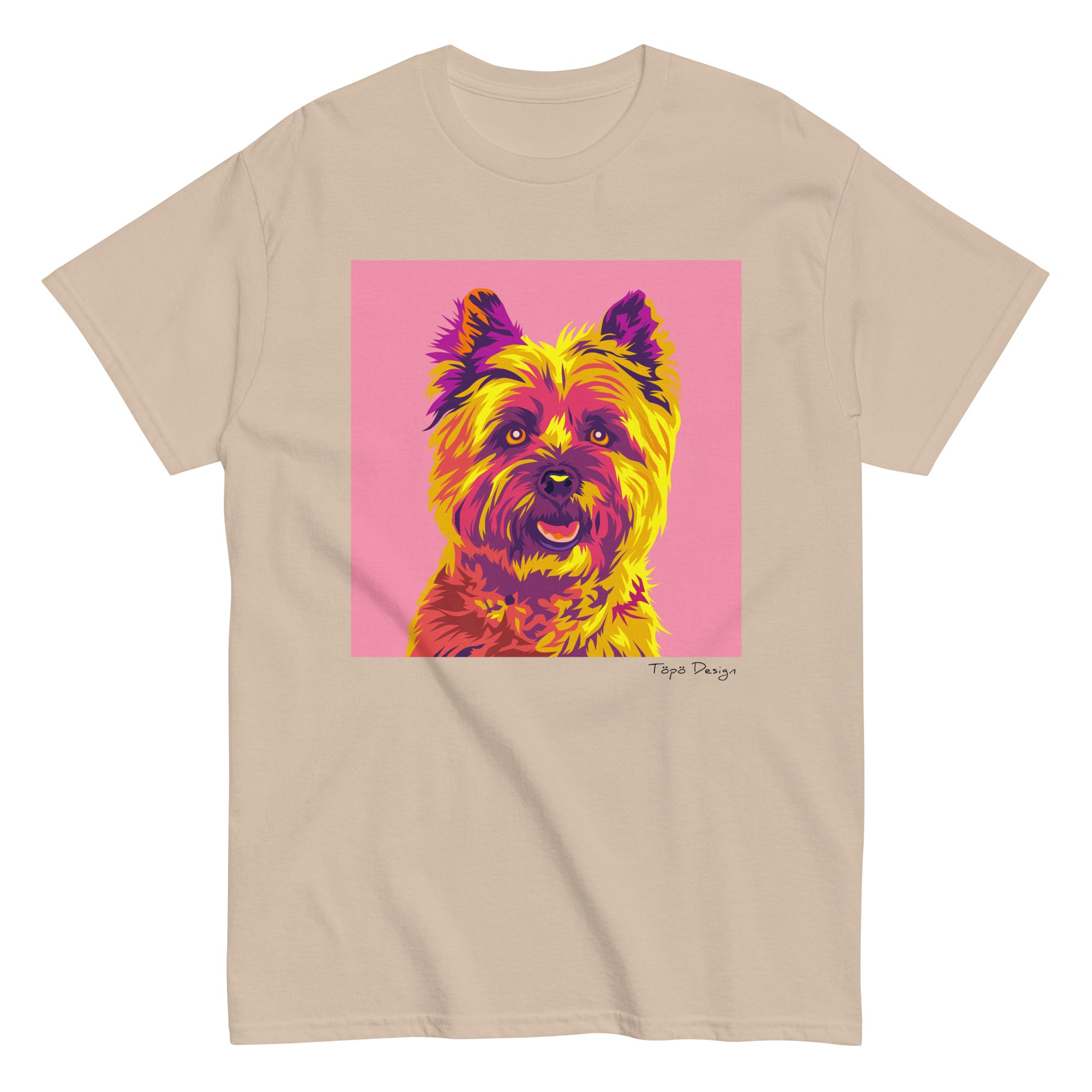 Cairnterrieri T-paita, Pop Art