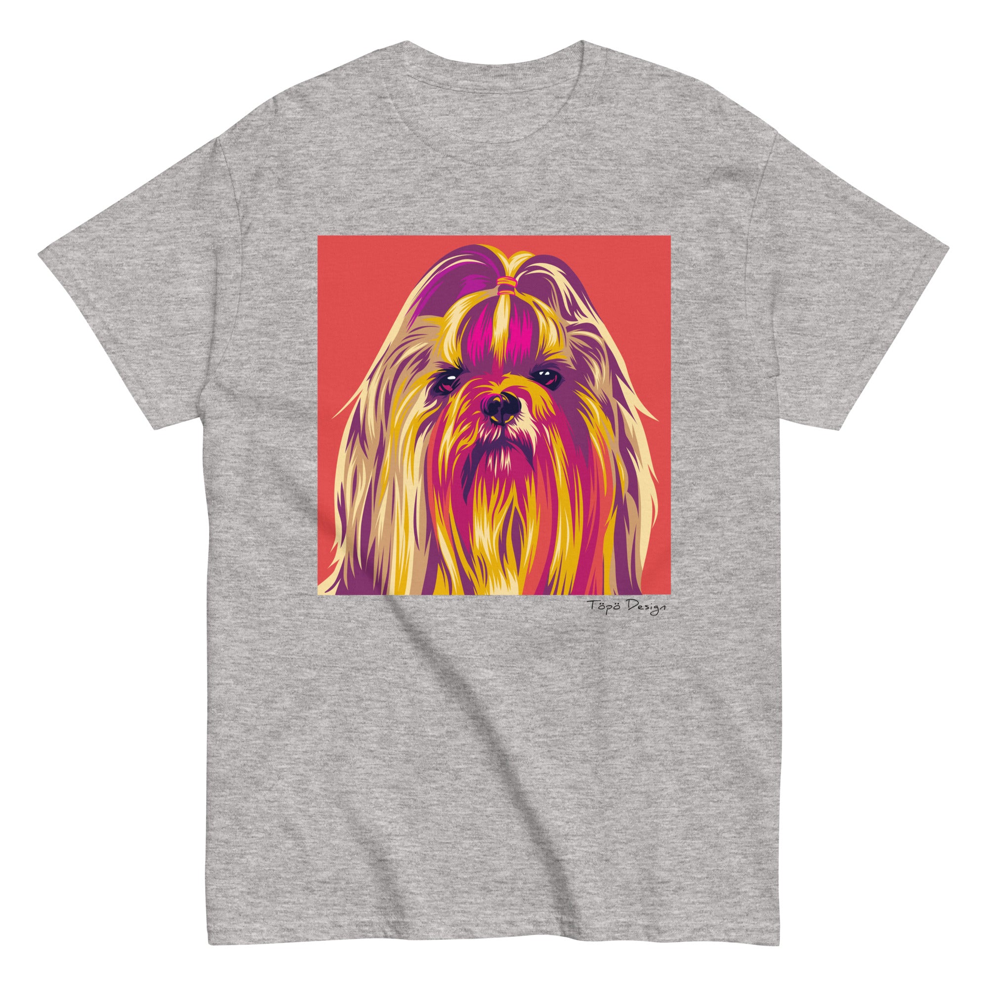 Shih tzu T-paita, Pop Art