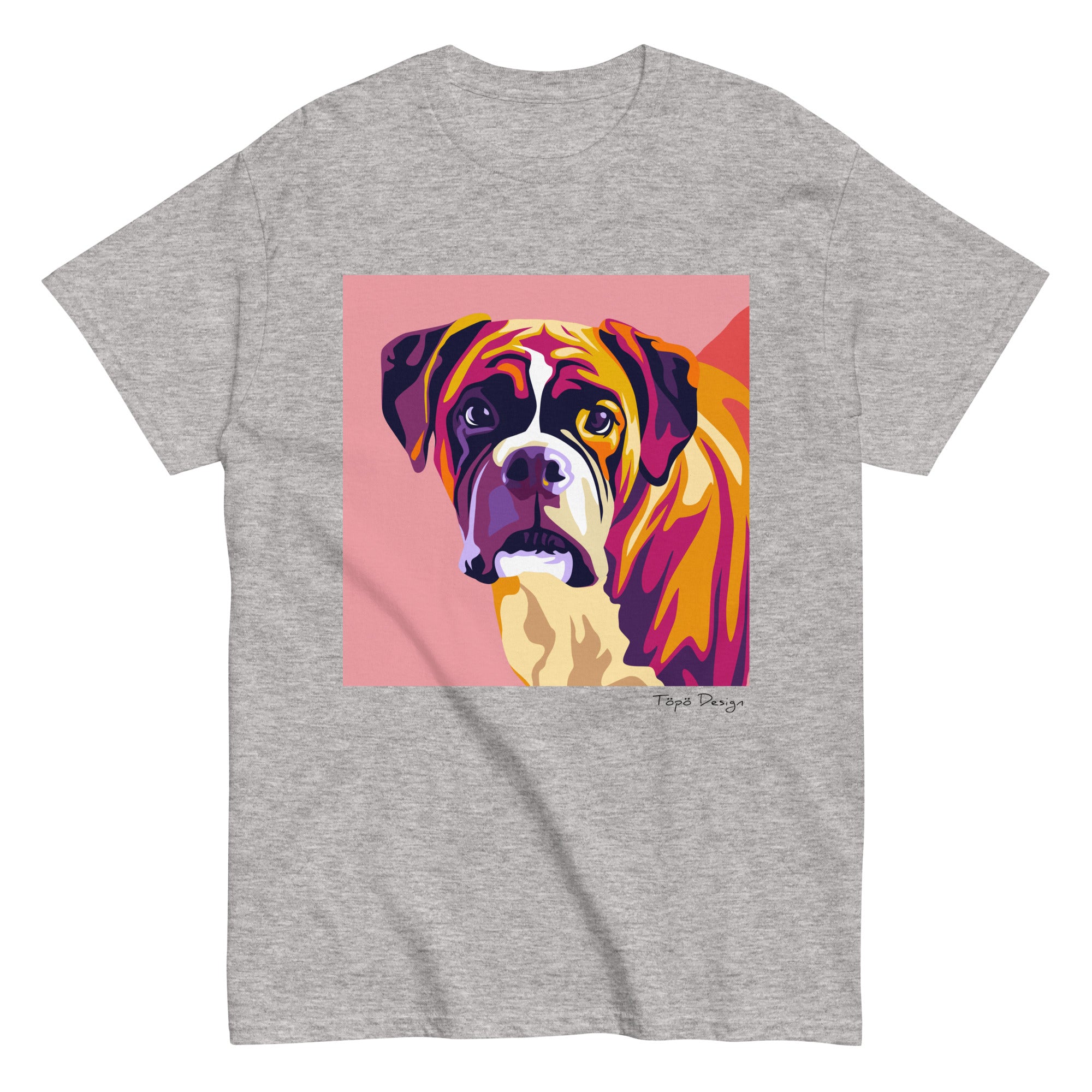 Bokseri T-paita, Pop Art