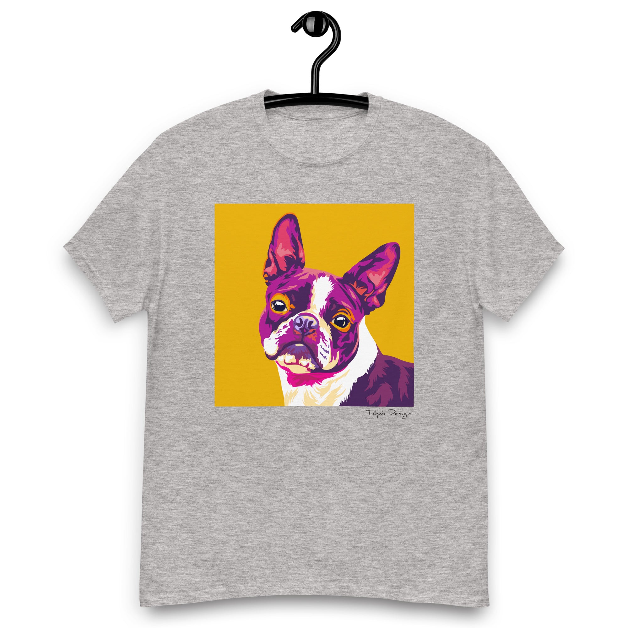 Bostoninterrieri T-paita, Pop Art
