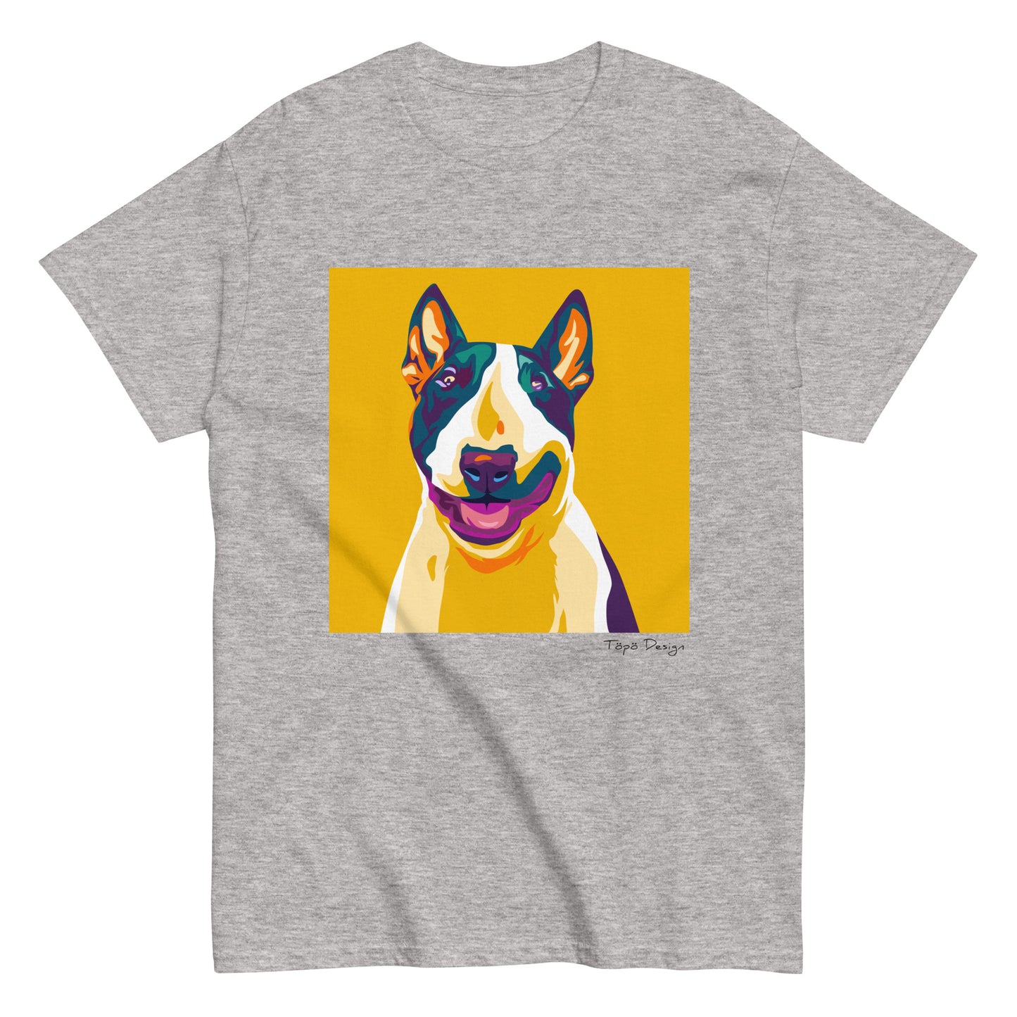 Bullterrieri T-paita, Pop Art