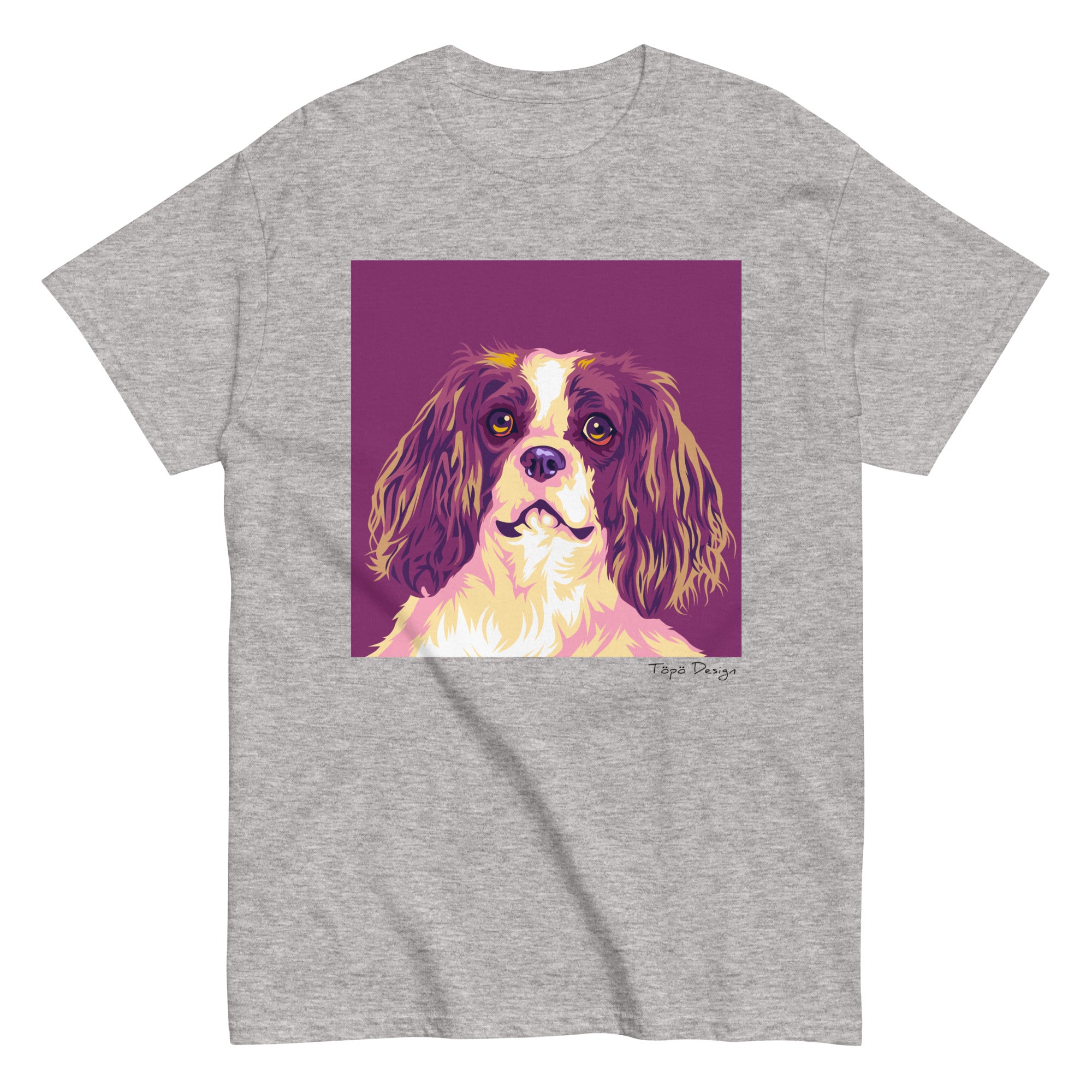Cavalier Kingcharlesinspanieli T-paita, Pop Art