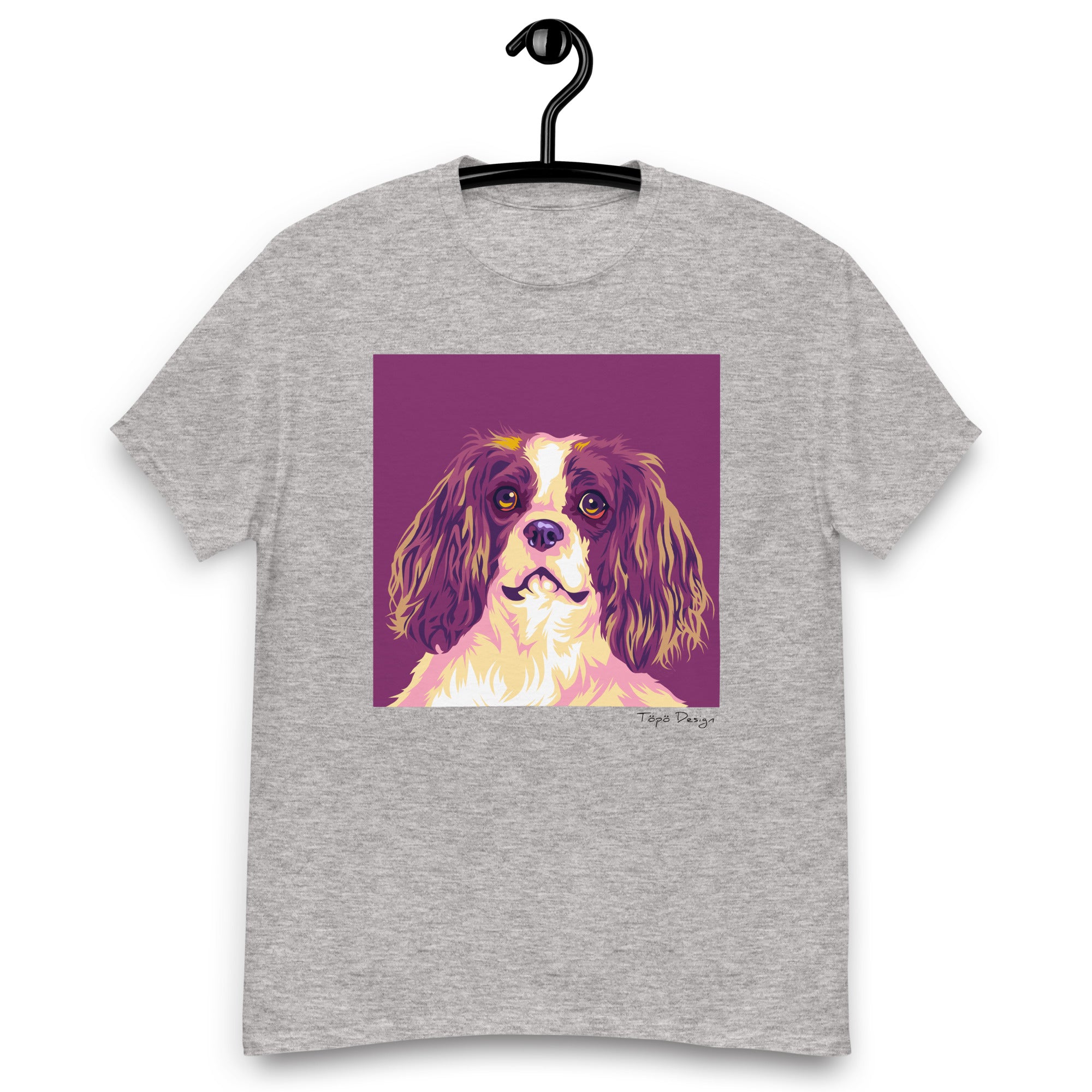 Cavalier Kingcharlesinspanieli T-paita, Pop Art