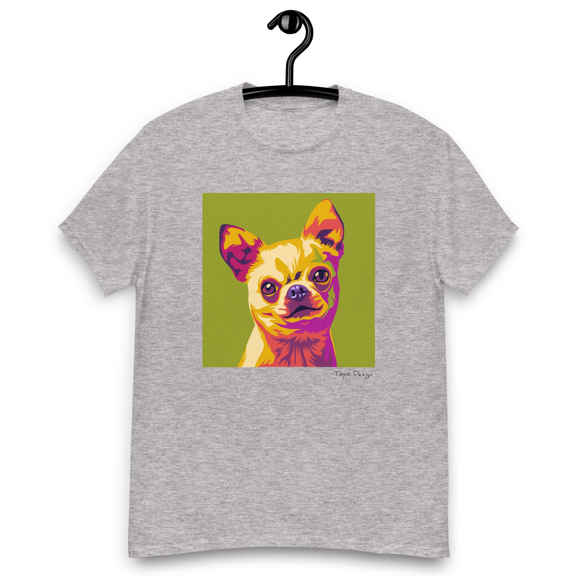 Chihuahua T-paita, Pop Art