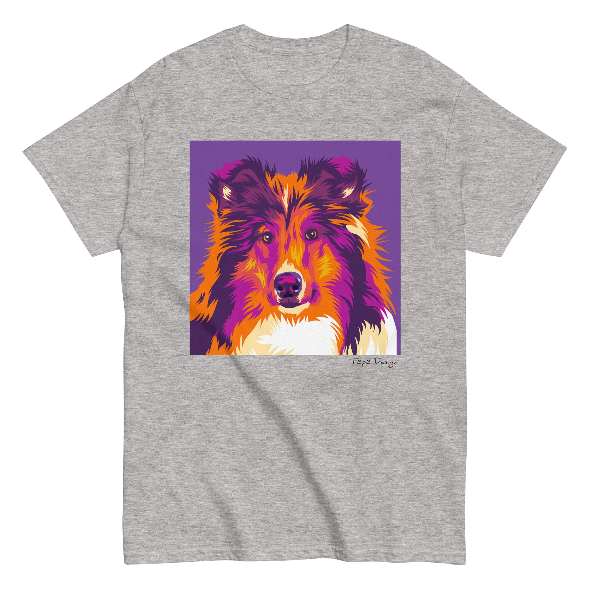 Collie T-paita, Pop Art