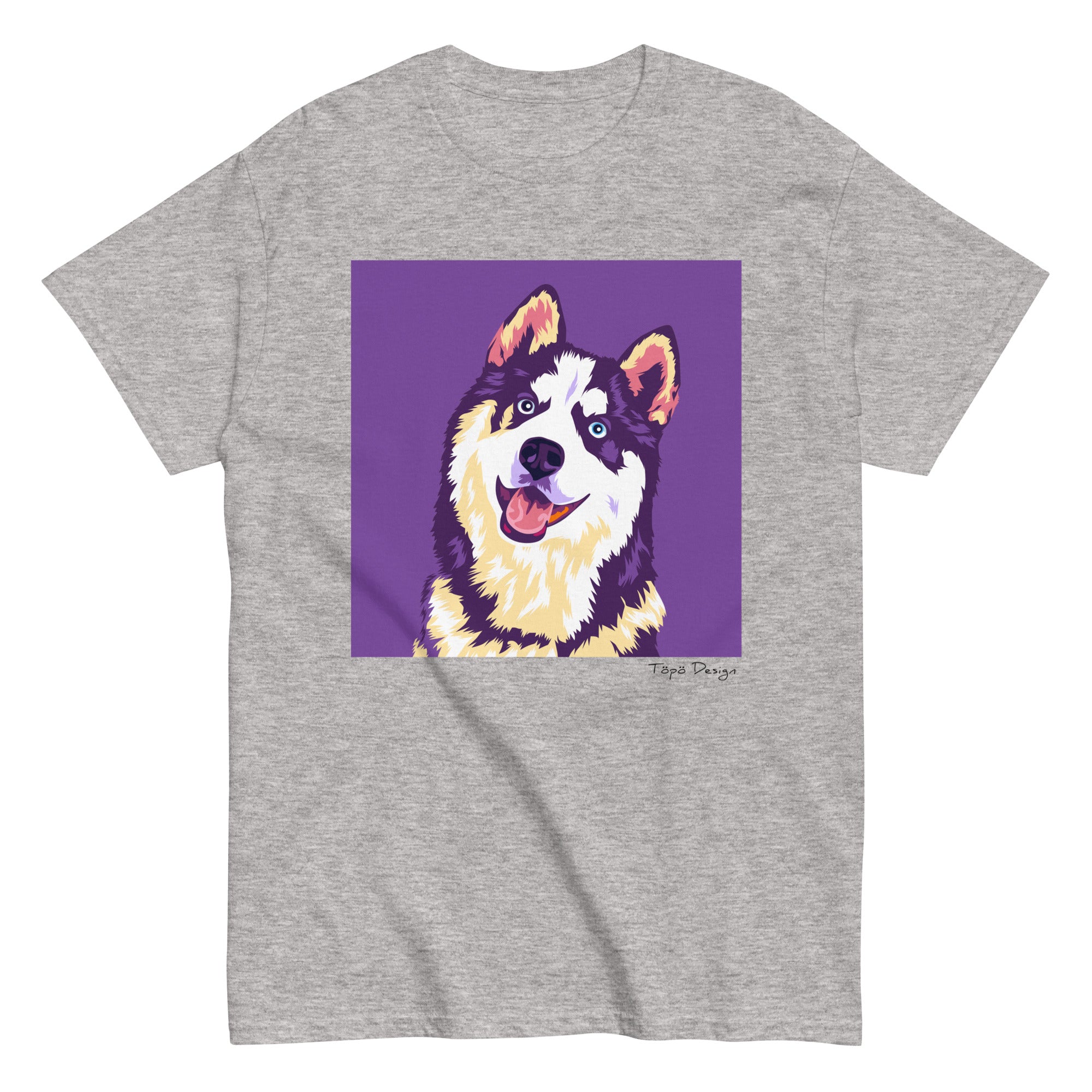 Husky T-paita, Pop Art