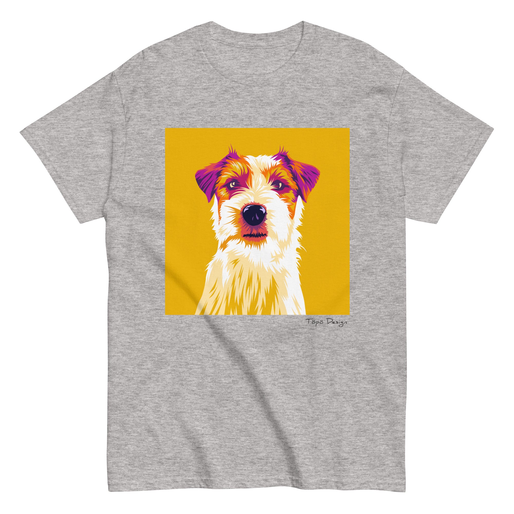 Jackrusselinterrieri T-paita, Pop Art