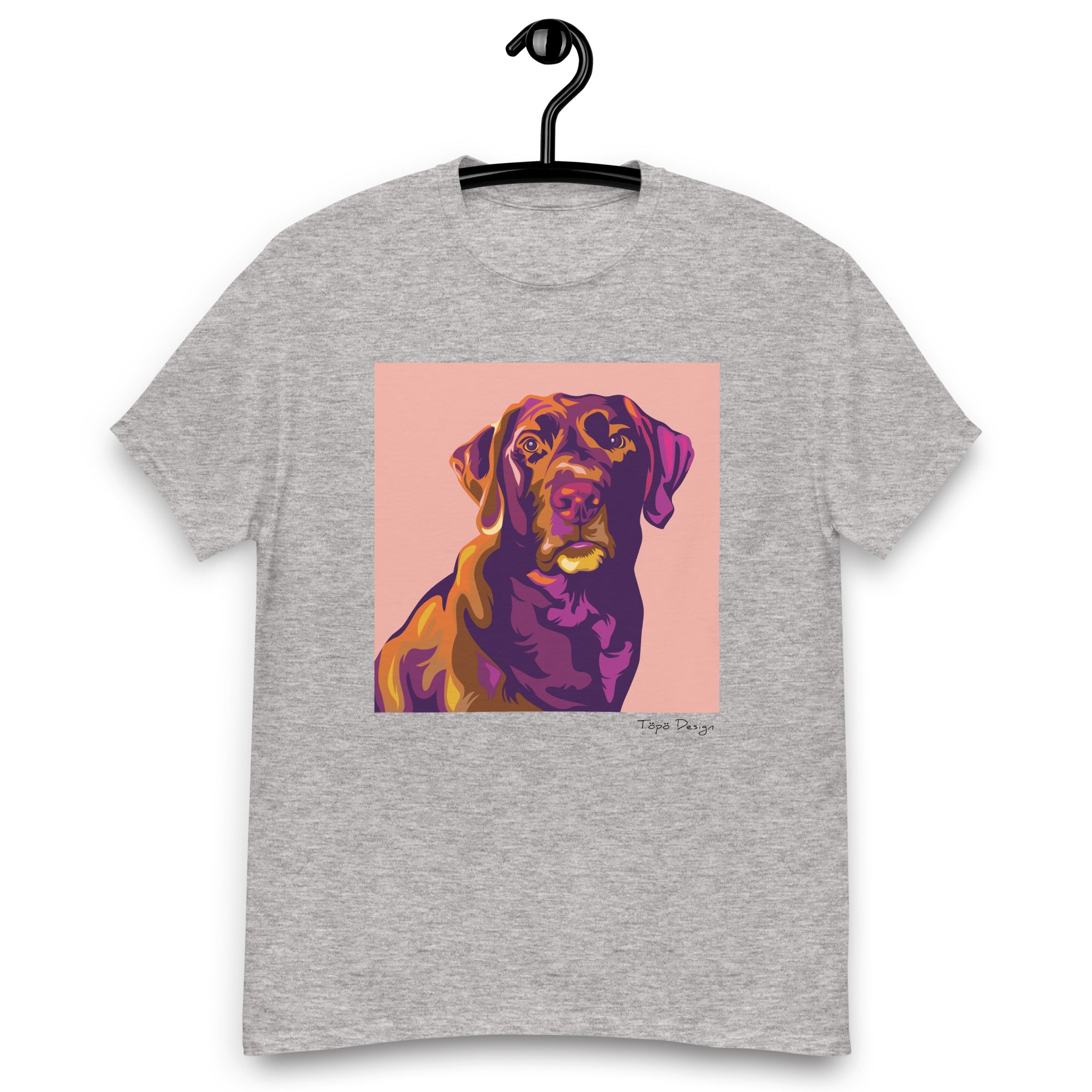 Labradorinnoutaja T-paita, Pop Art