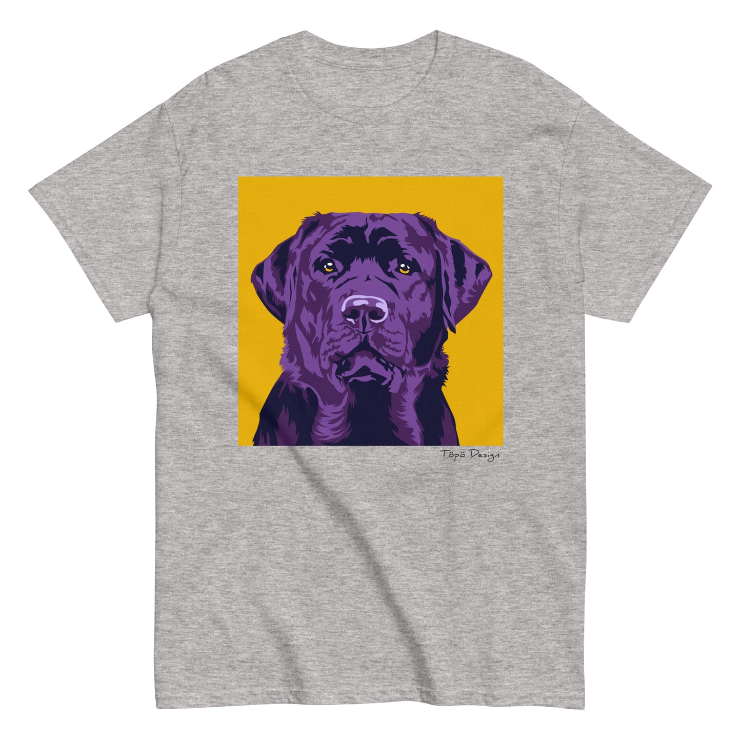 Labradorinnoutaja T-paita, Pop Art