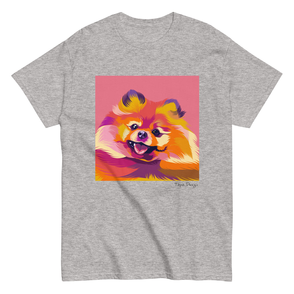 Pomeranian T-paita, Pop Art