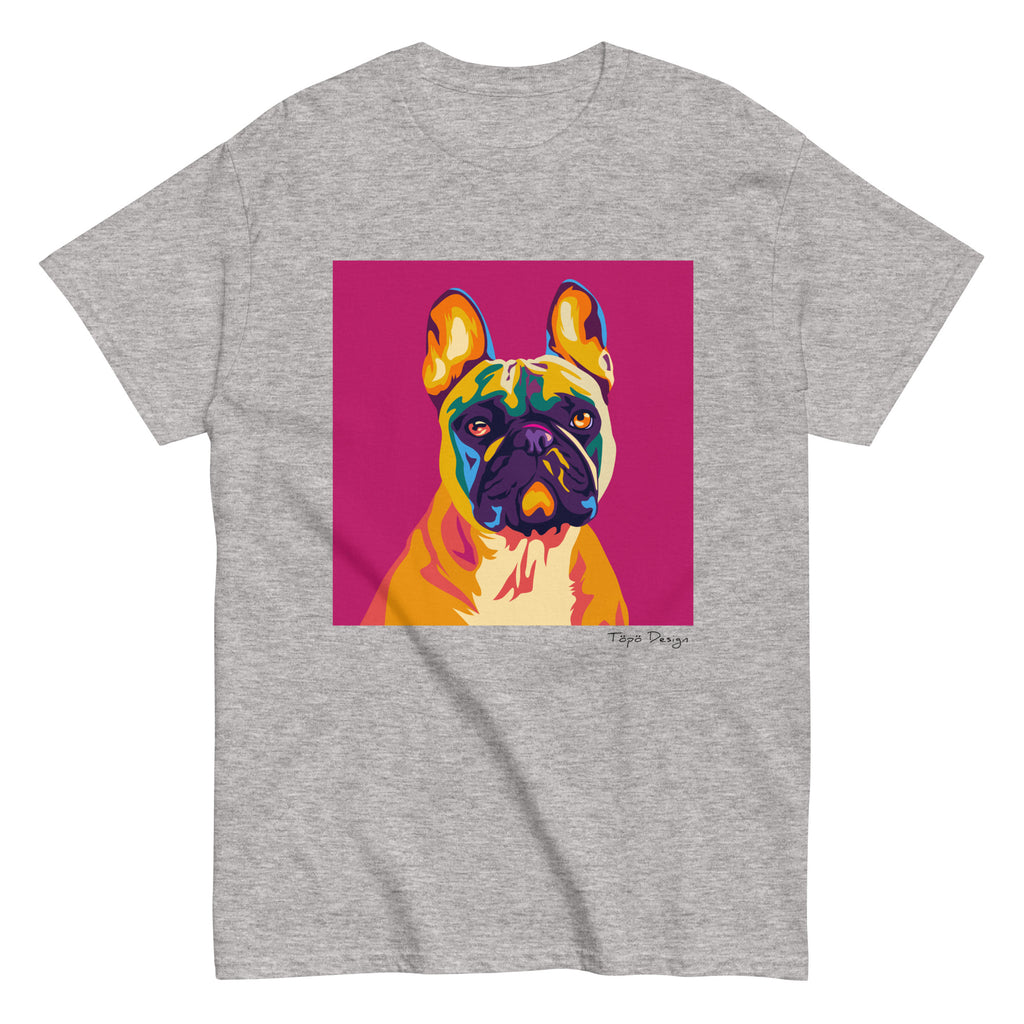 Ranskanbulldoggi T-paita, Pop Art