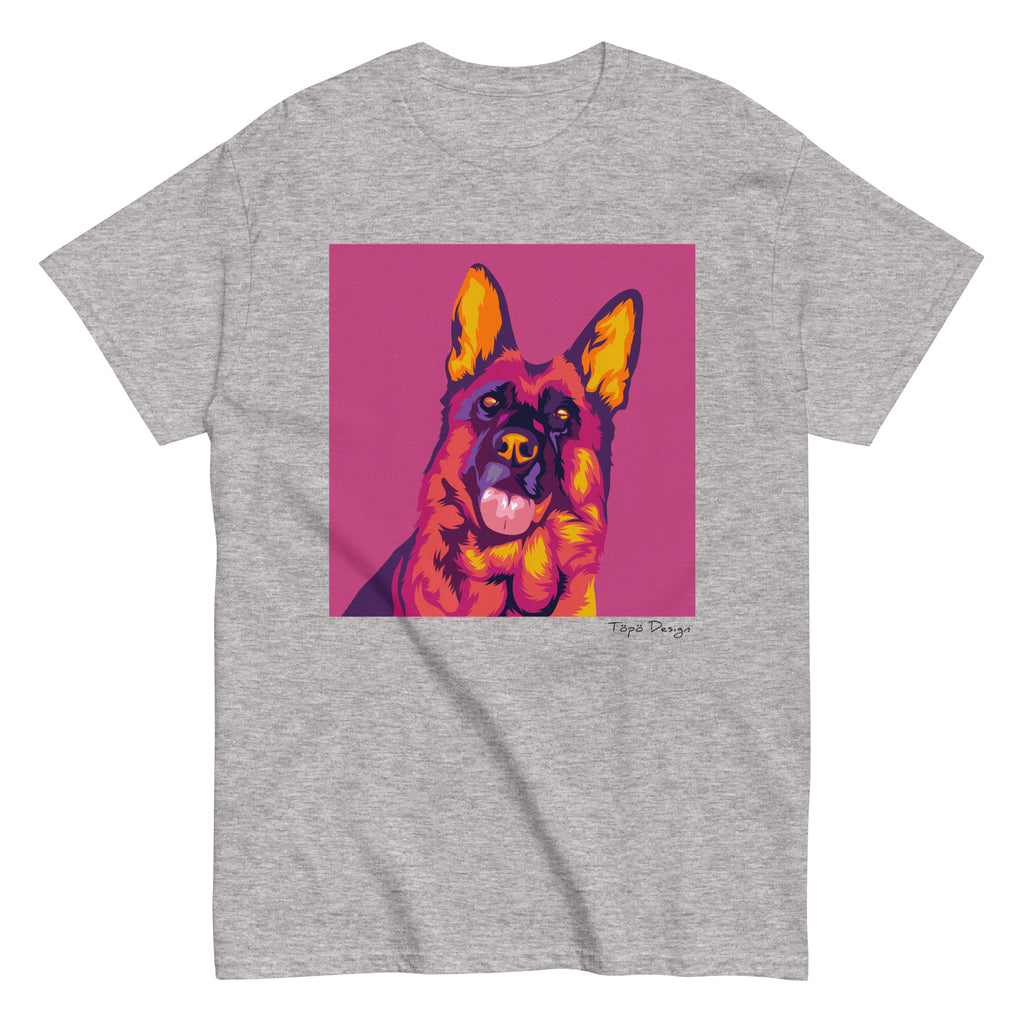 Saksanpaimenkoira T-paita, Pop Art