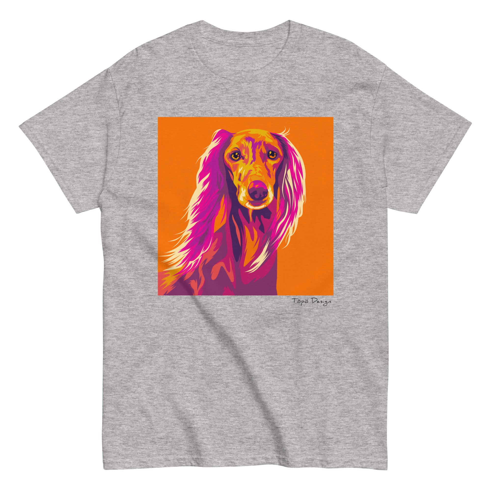 Saluki T-paita, Pop Art