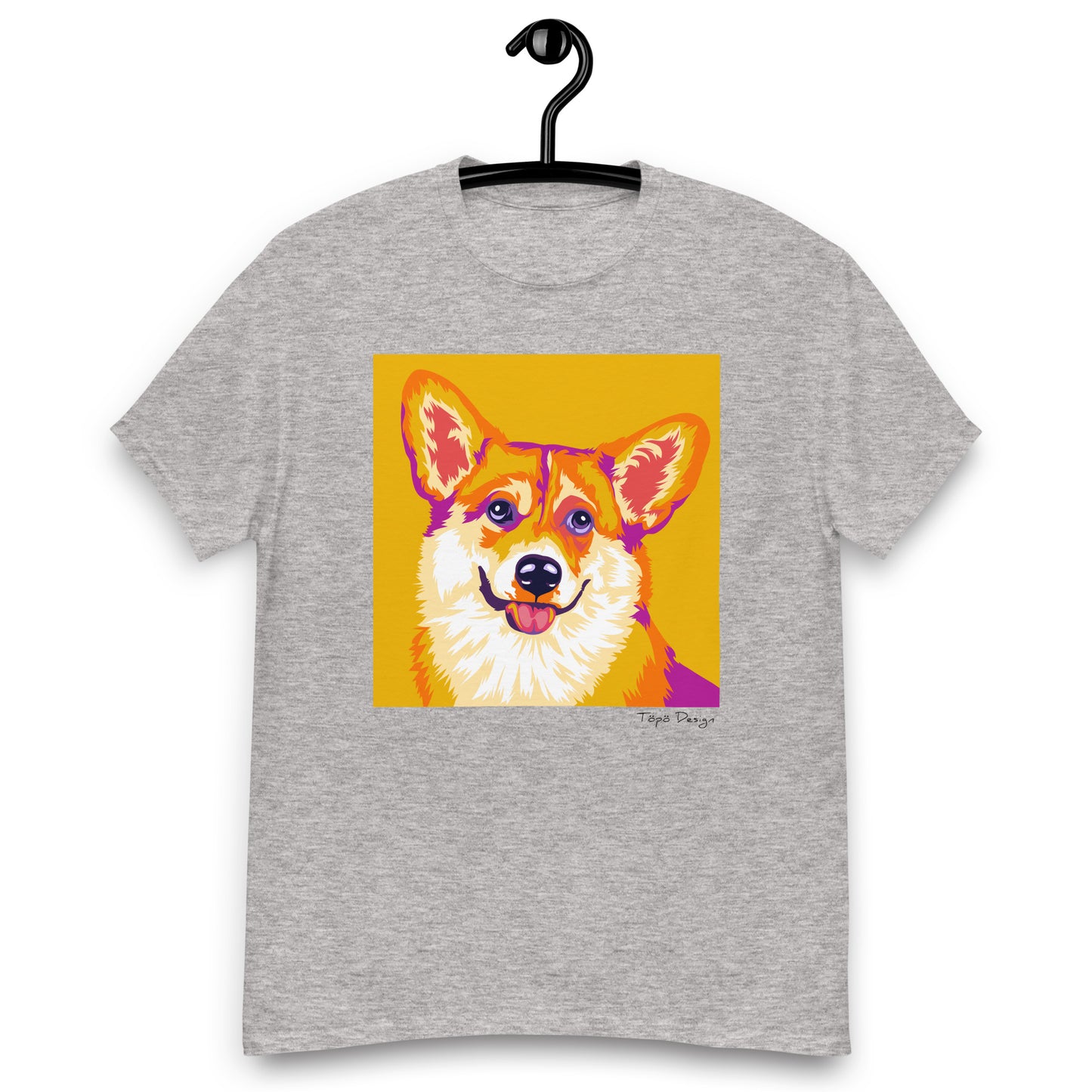 Welsh corgi pembroke T-paita, Pop Art