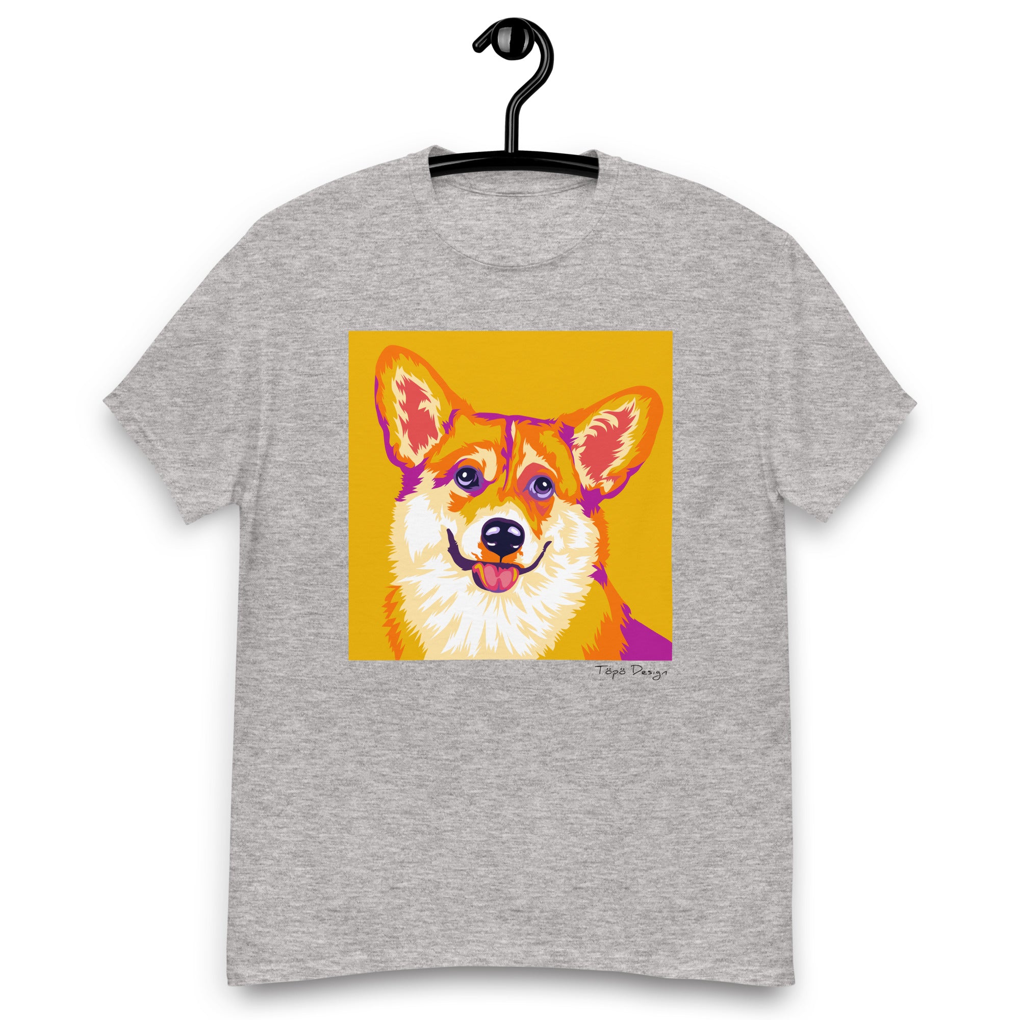 Welsh corgi pembroke T-paita, Pop Art