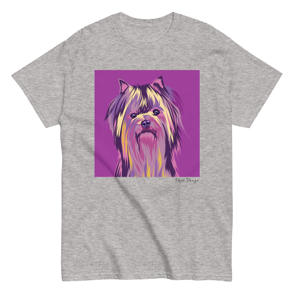Yorkshirenterrieri T-paita, Pop Art
