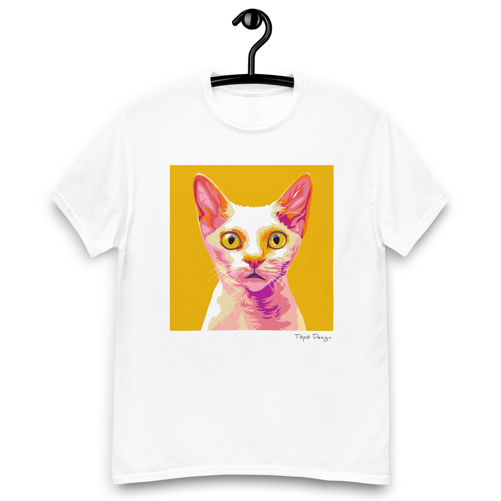 Devon Rex T-paita, Pop Art