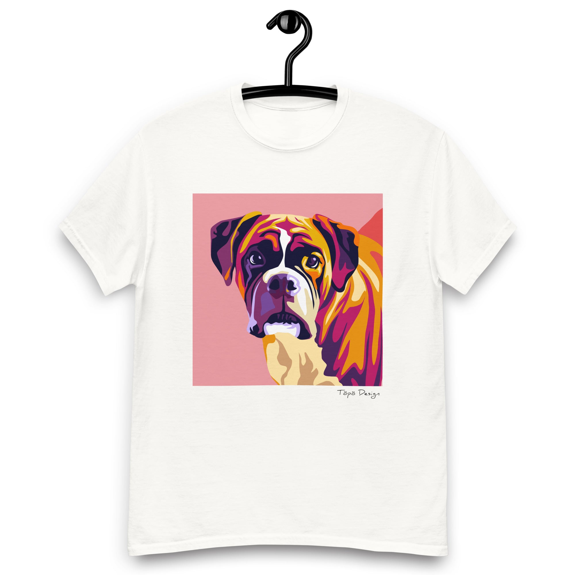Bokseri T-paita, Pop Art