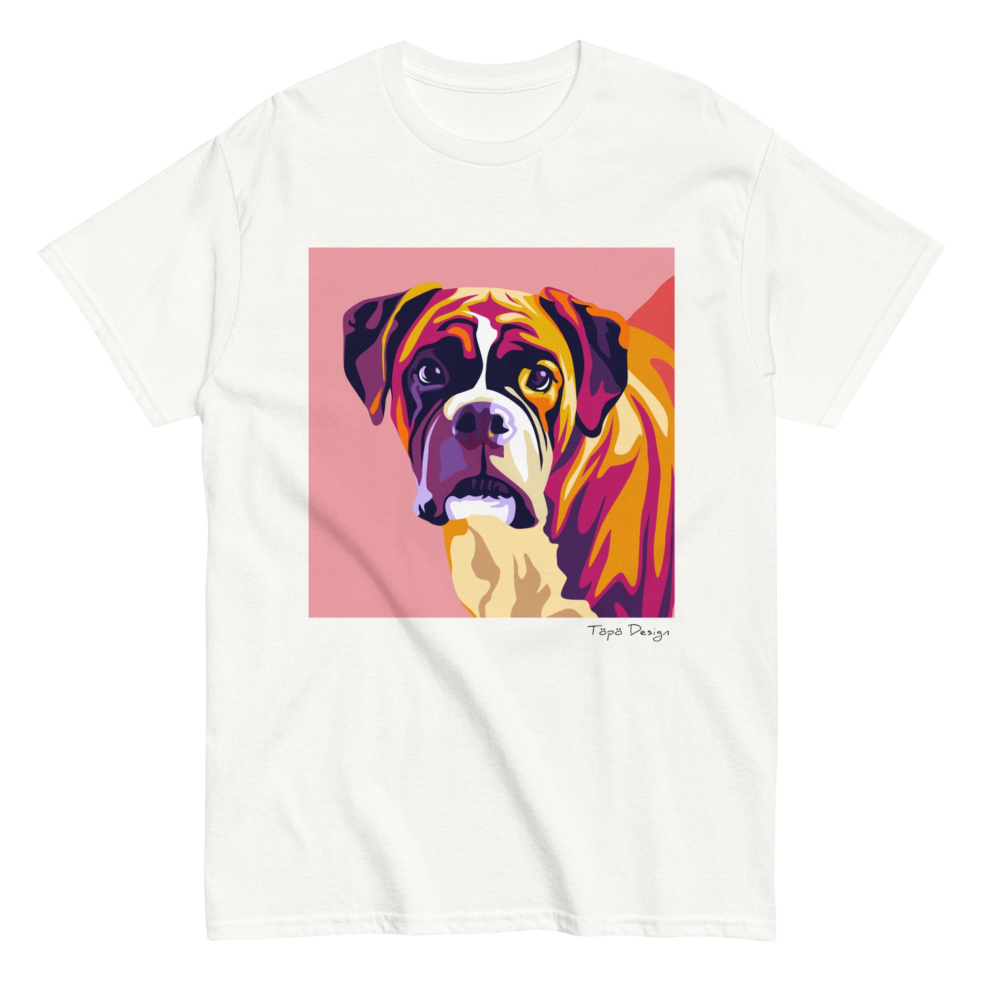 Bokseri T-paita, Pop Art