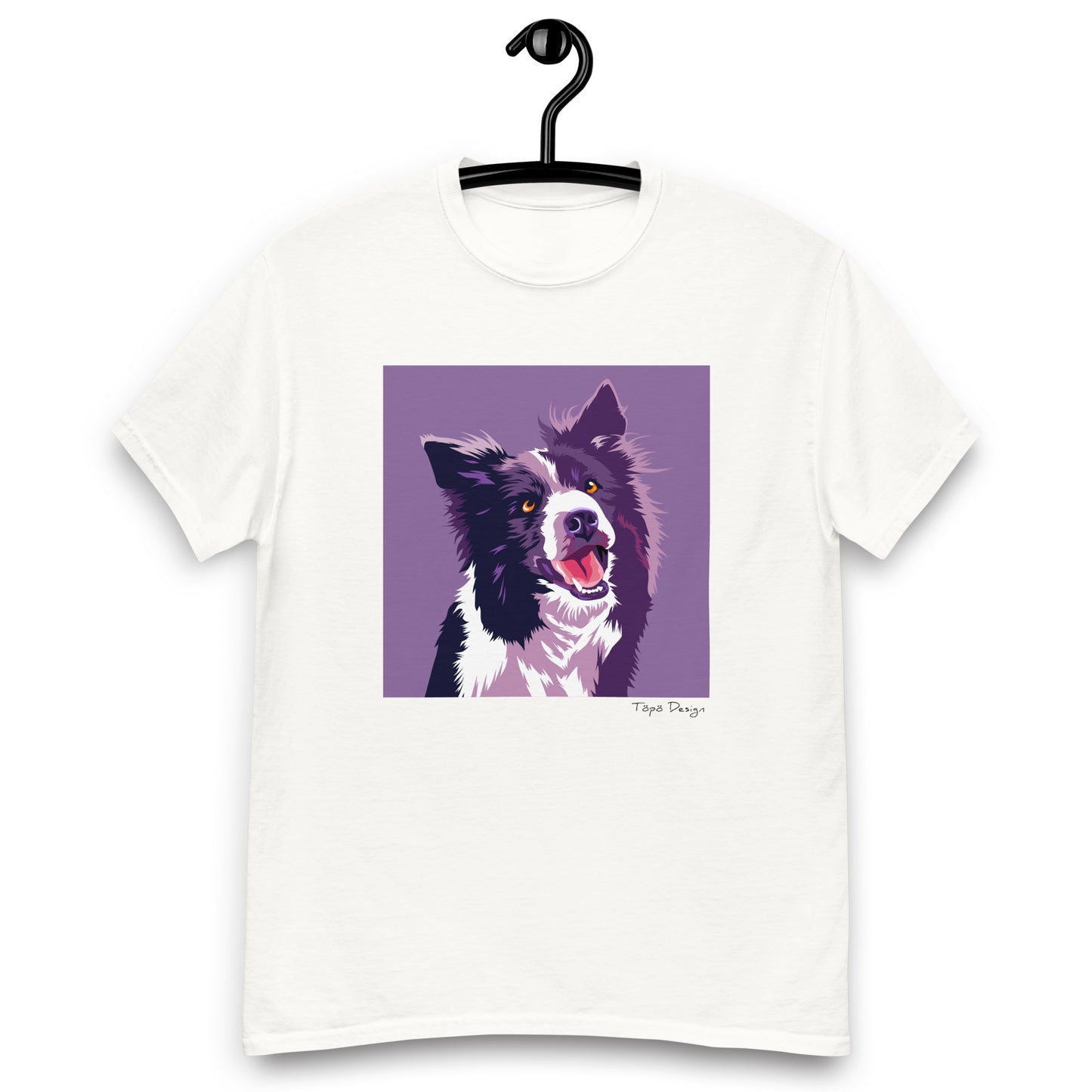 Bordercollie T-paita, Pop Art