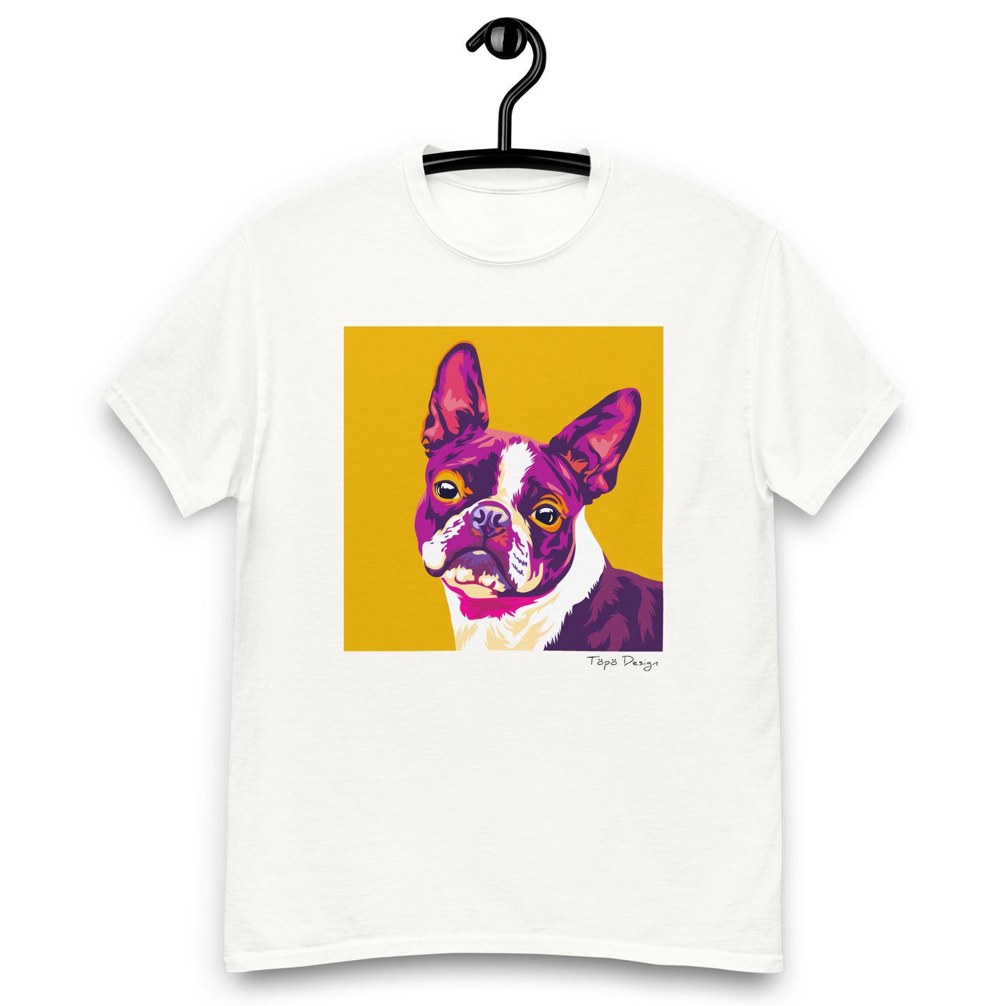 Bostoninterrieri T-paita, Pop Art