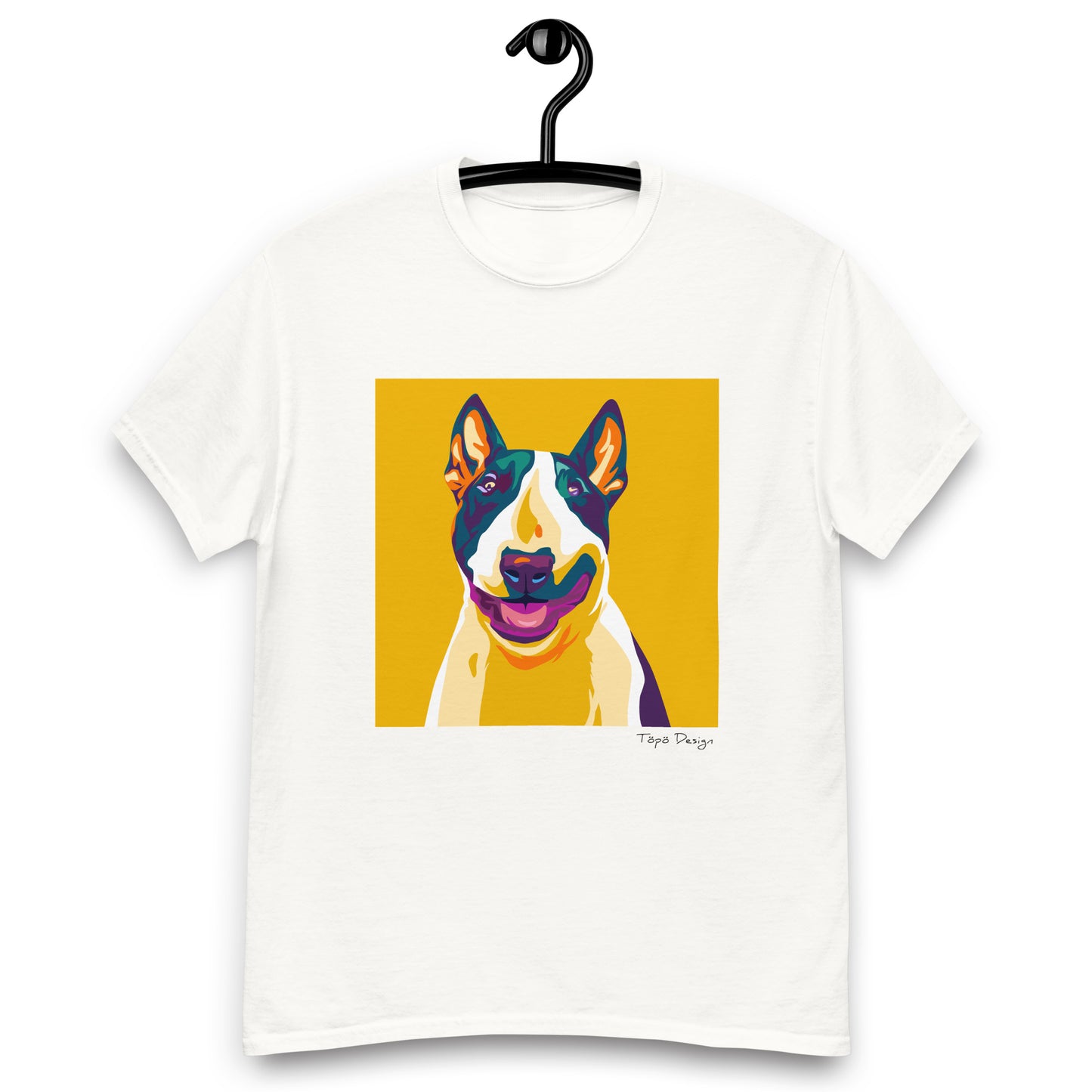 Bullterrieri T-paita, Pop Art