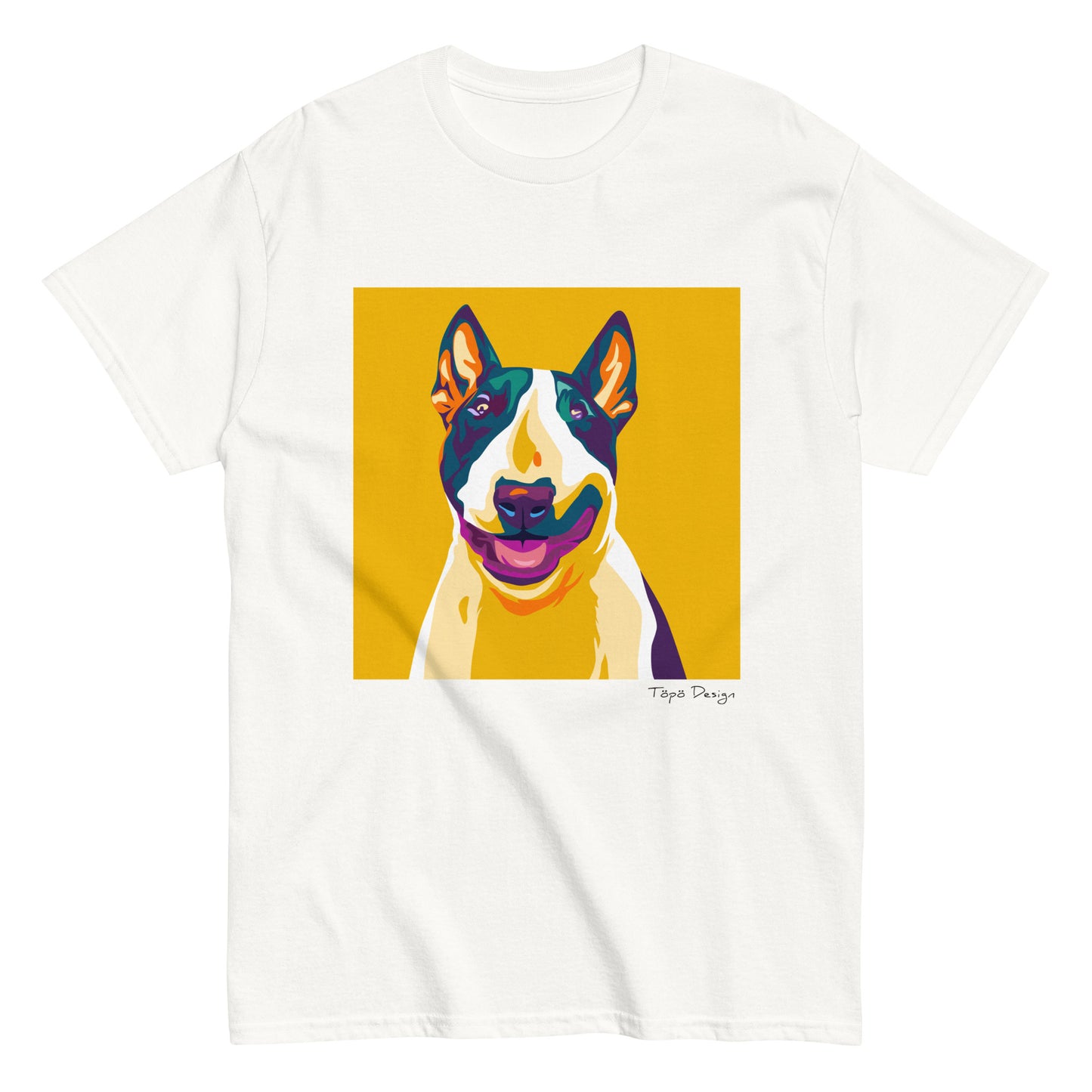 Bullterrieri T-paita, Pop Art