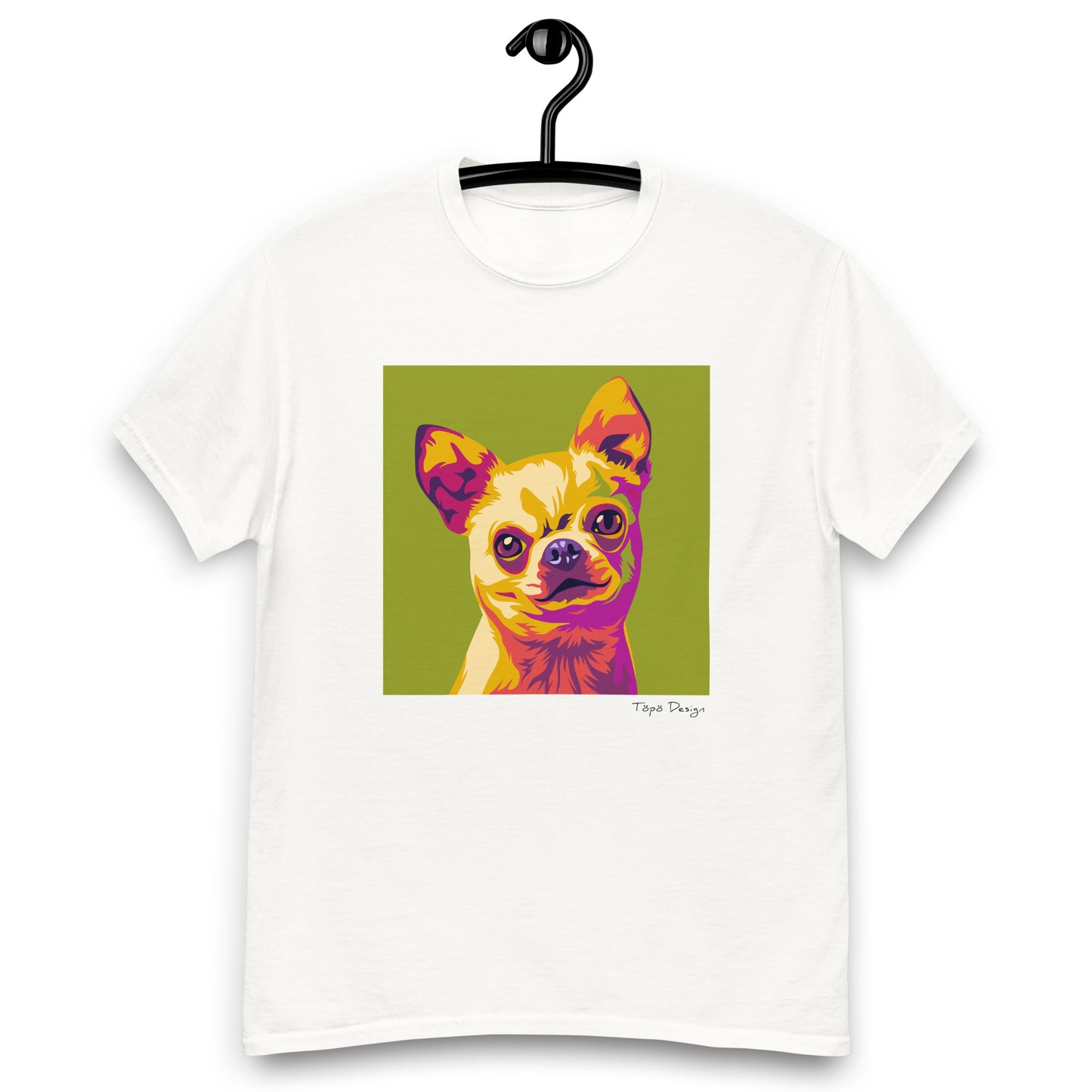 Chihuahua T-paita, Pop Art