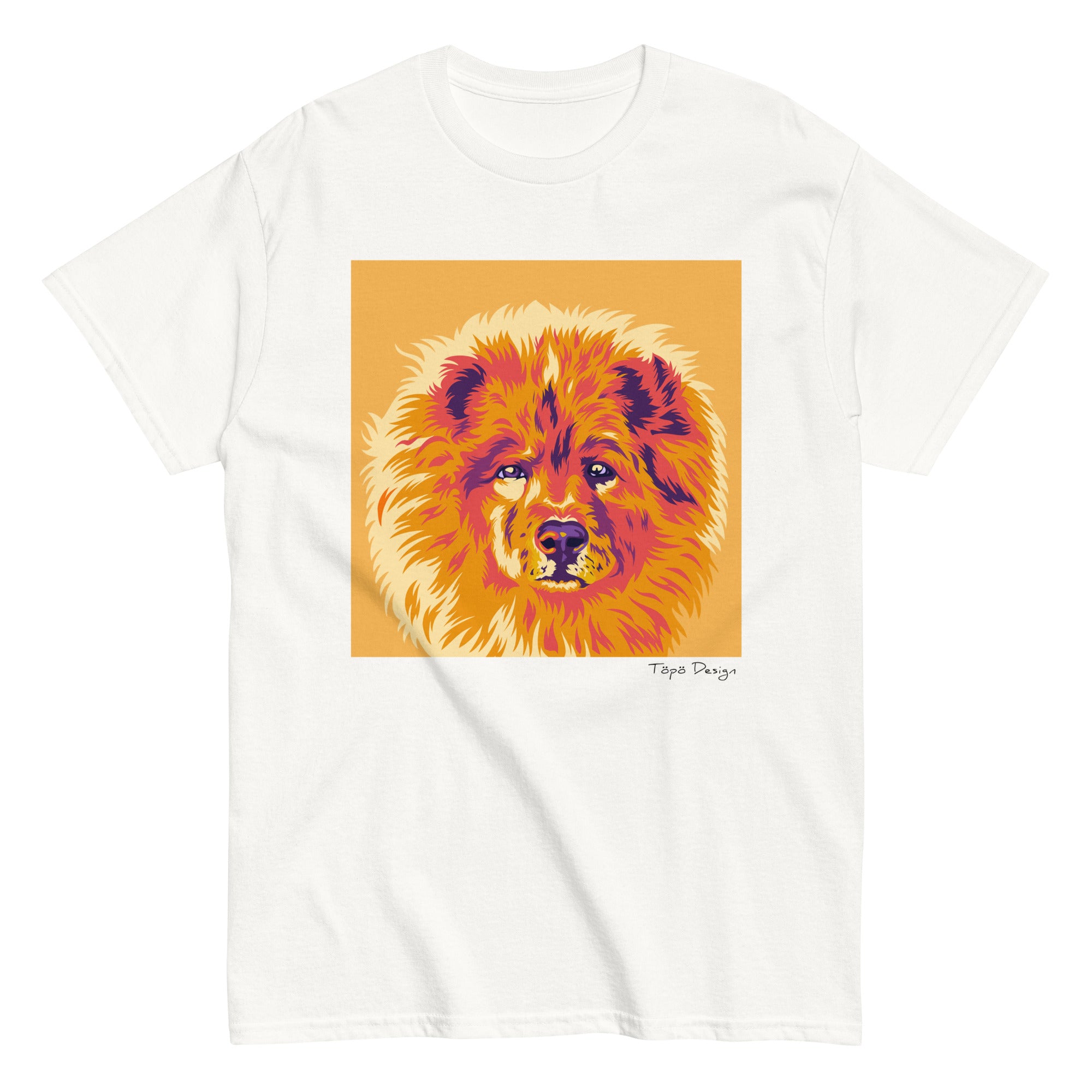 Chow chow T-paita, Pop Art