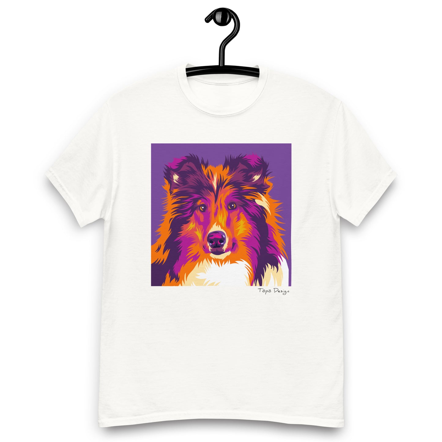 Collie T-paita, Pop Art