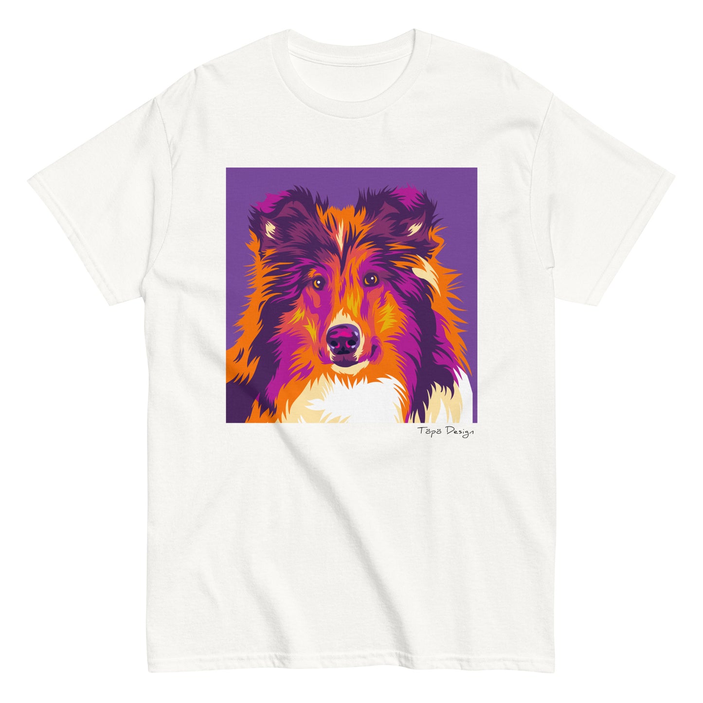 Collie T-paita, Pop Art