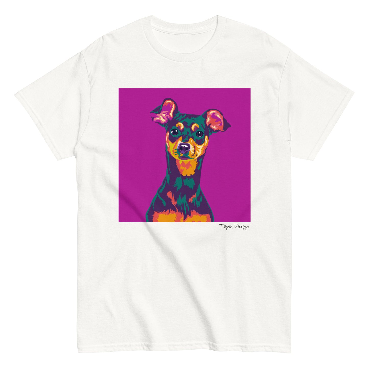 Kääpiöpinseri T-paita, Pop Art