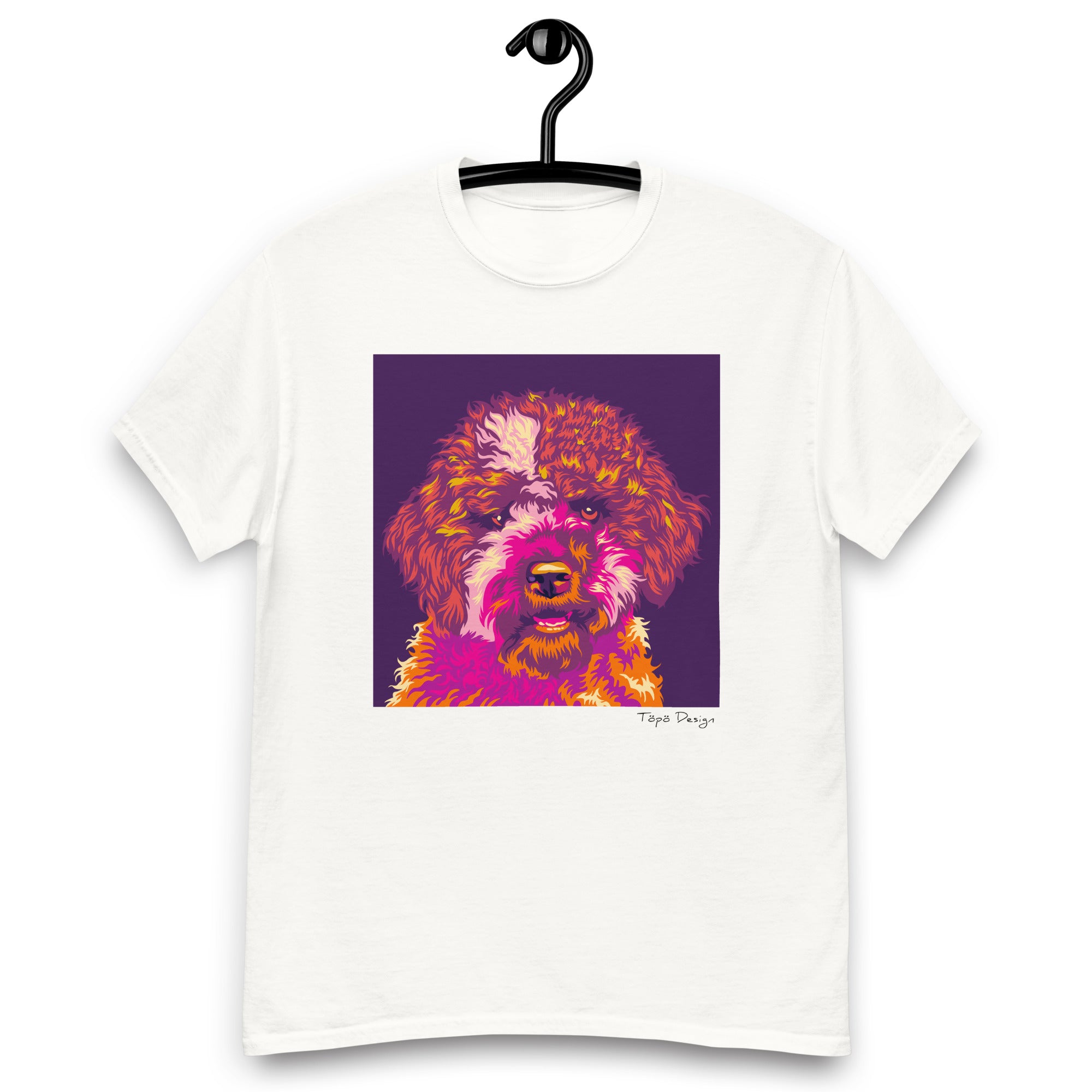 Lagotto romagnolo T-paita, Pop Art