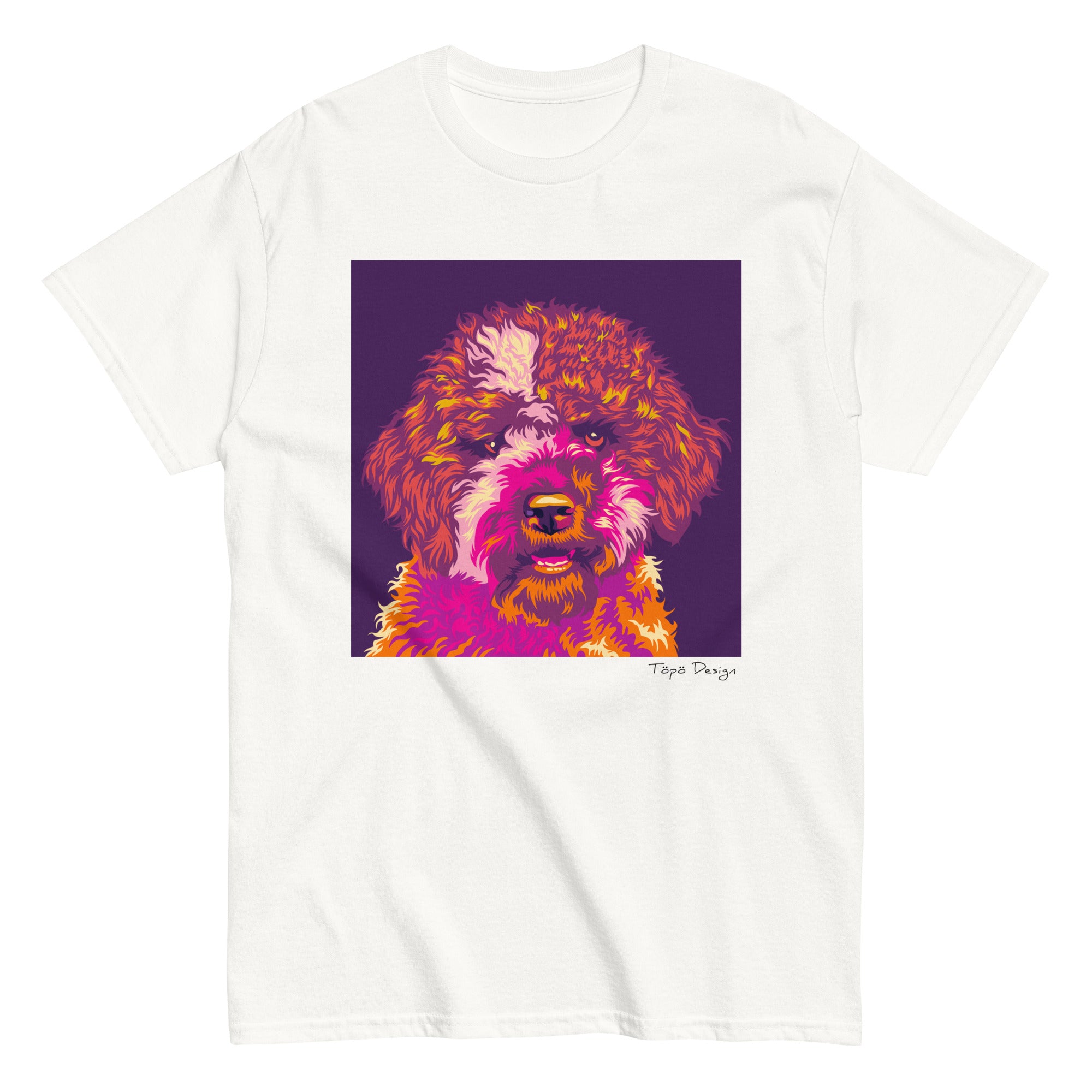 Lagotto romagnolo T-paita, Pop Art