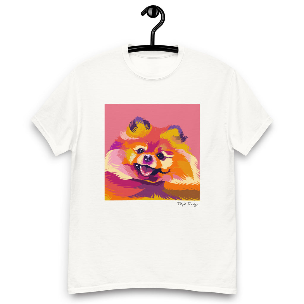 Pomeranian T-paita, Pop Art