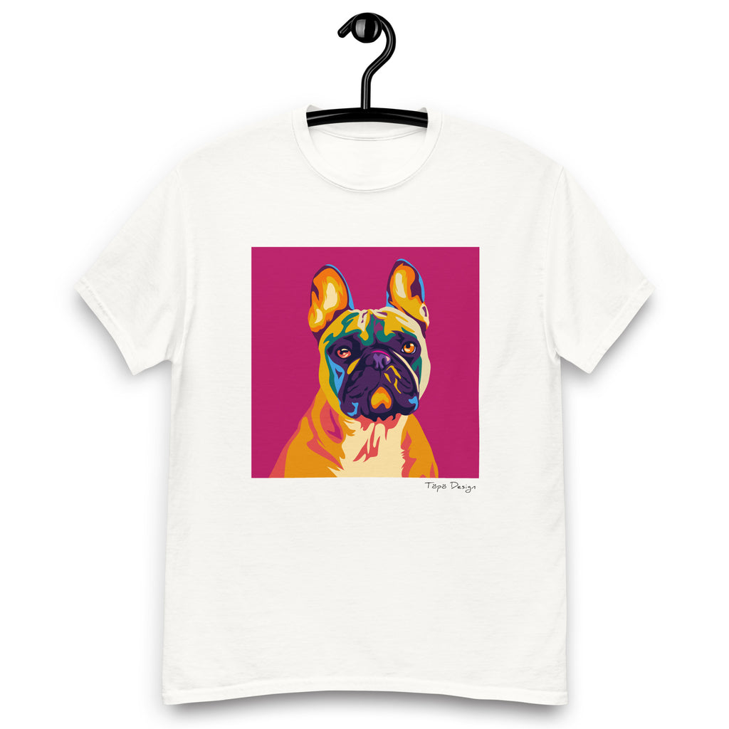 Ranskanbulldoggi T-paita, Pop Art
