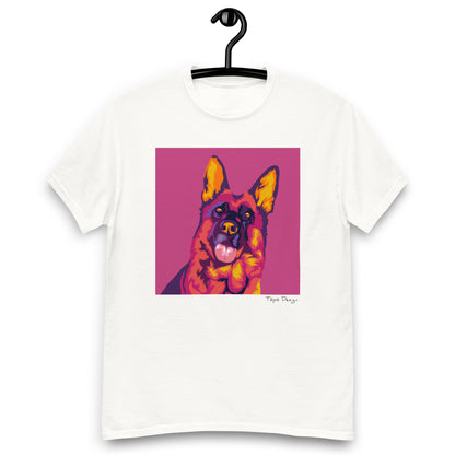 Saksanpaimenkoira T-paita, Pop Art