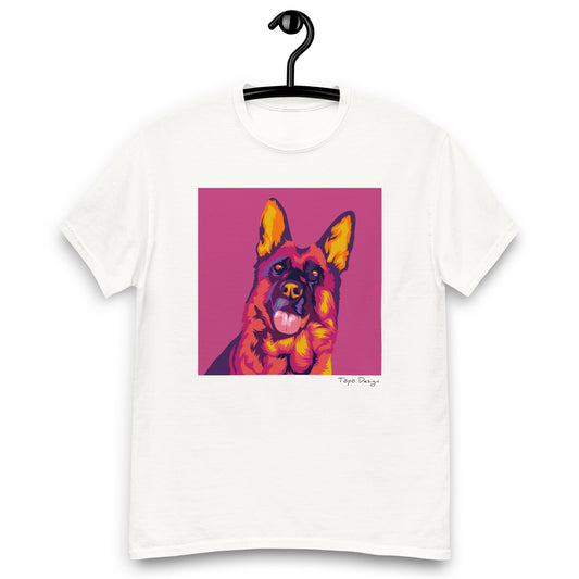 Saksanpaimenkoira T-paita, Pop Art