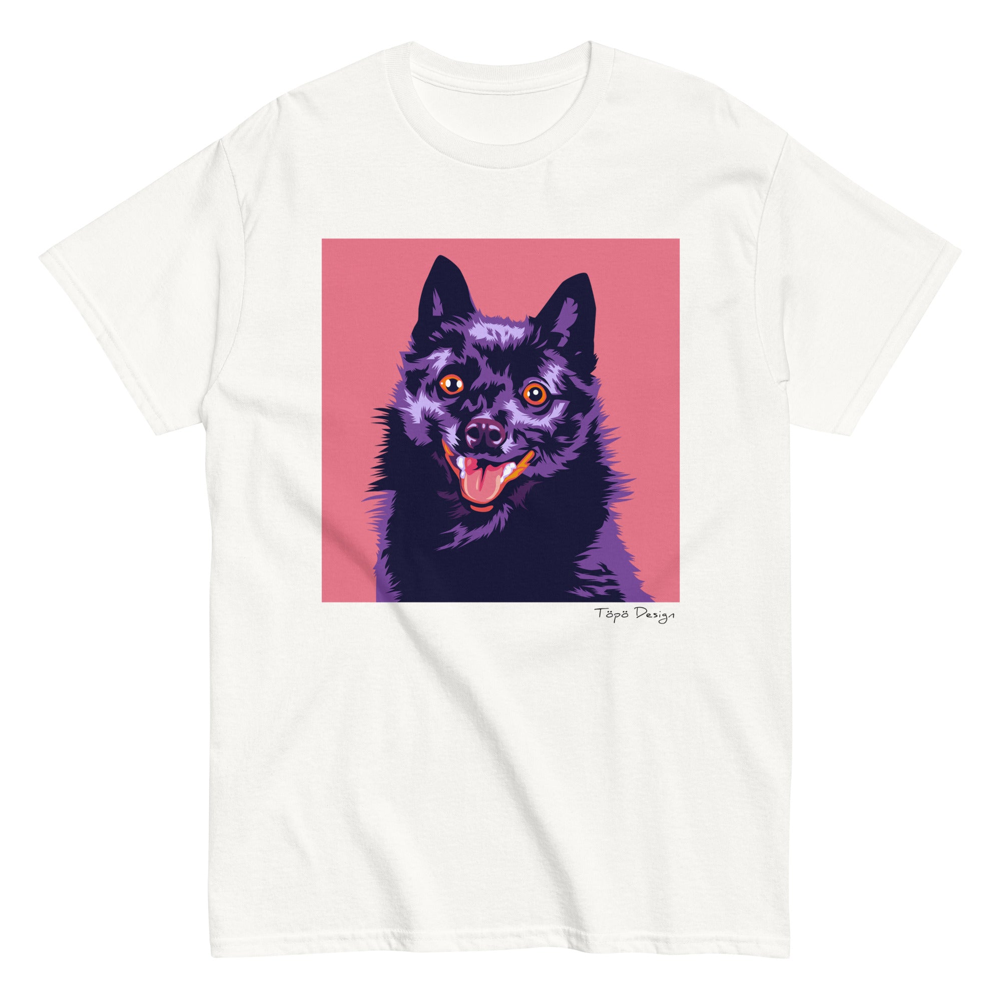 Schipperke T-paita, Pop Art